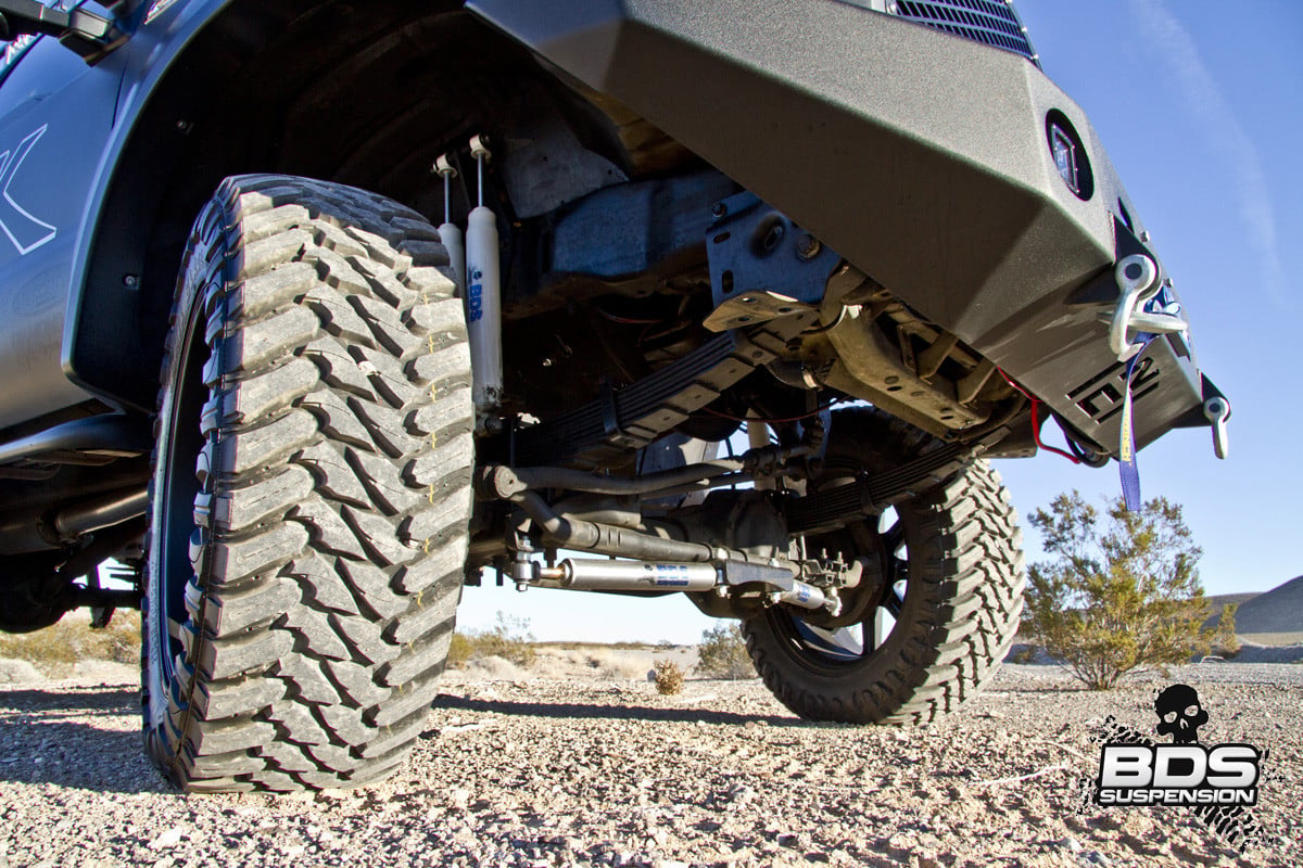 BDS Suspension lift on Ford Excursion - Photo by BDS Suspensions