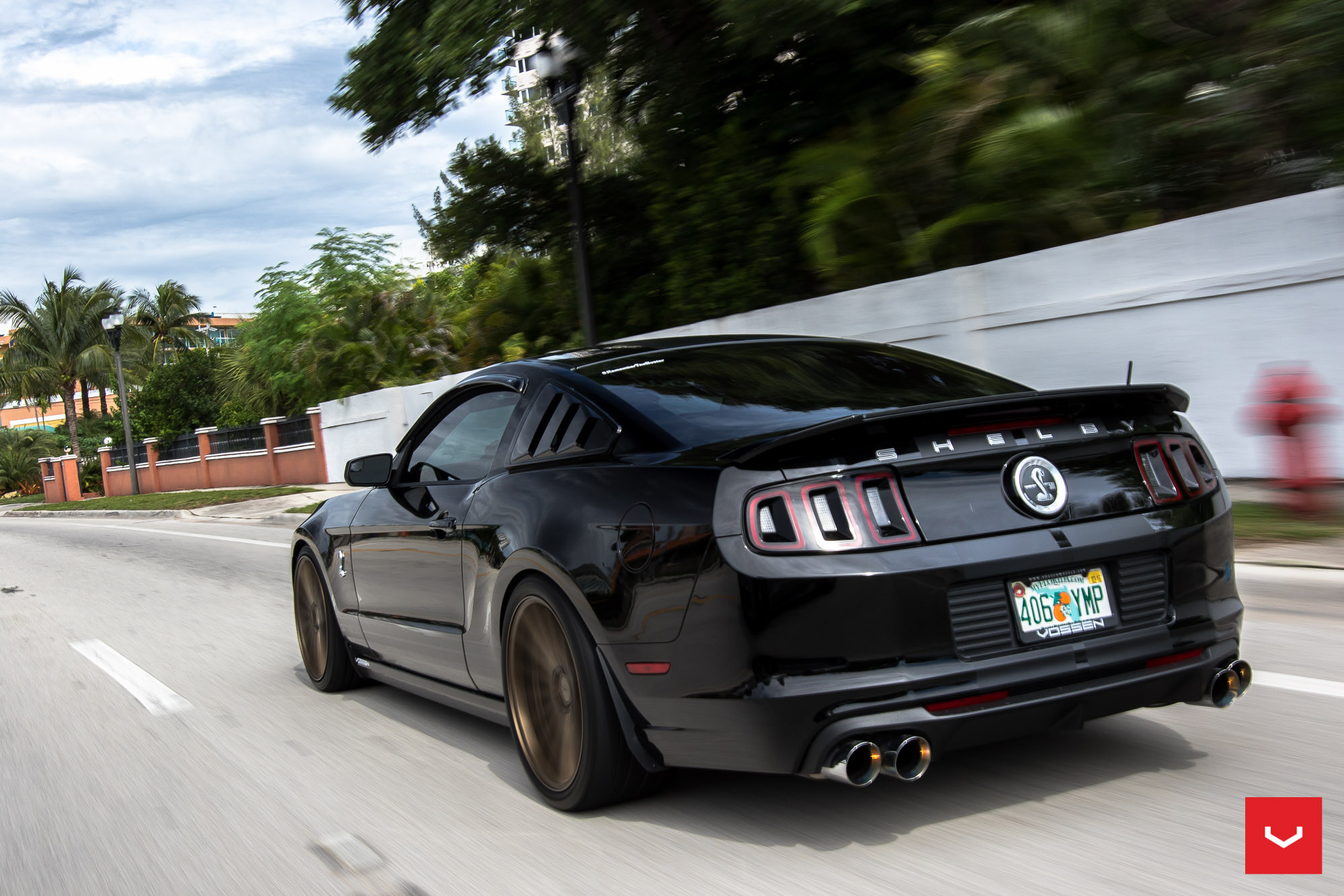 Ford Mustang Shelby GT500 Spoiler - Photo by Vossen