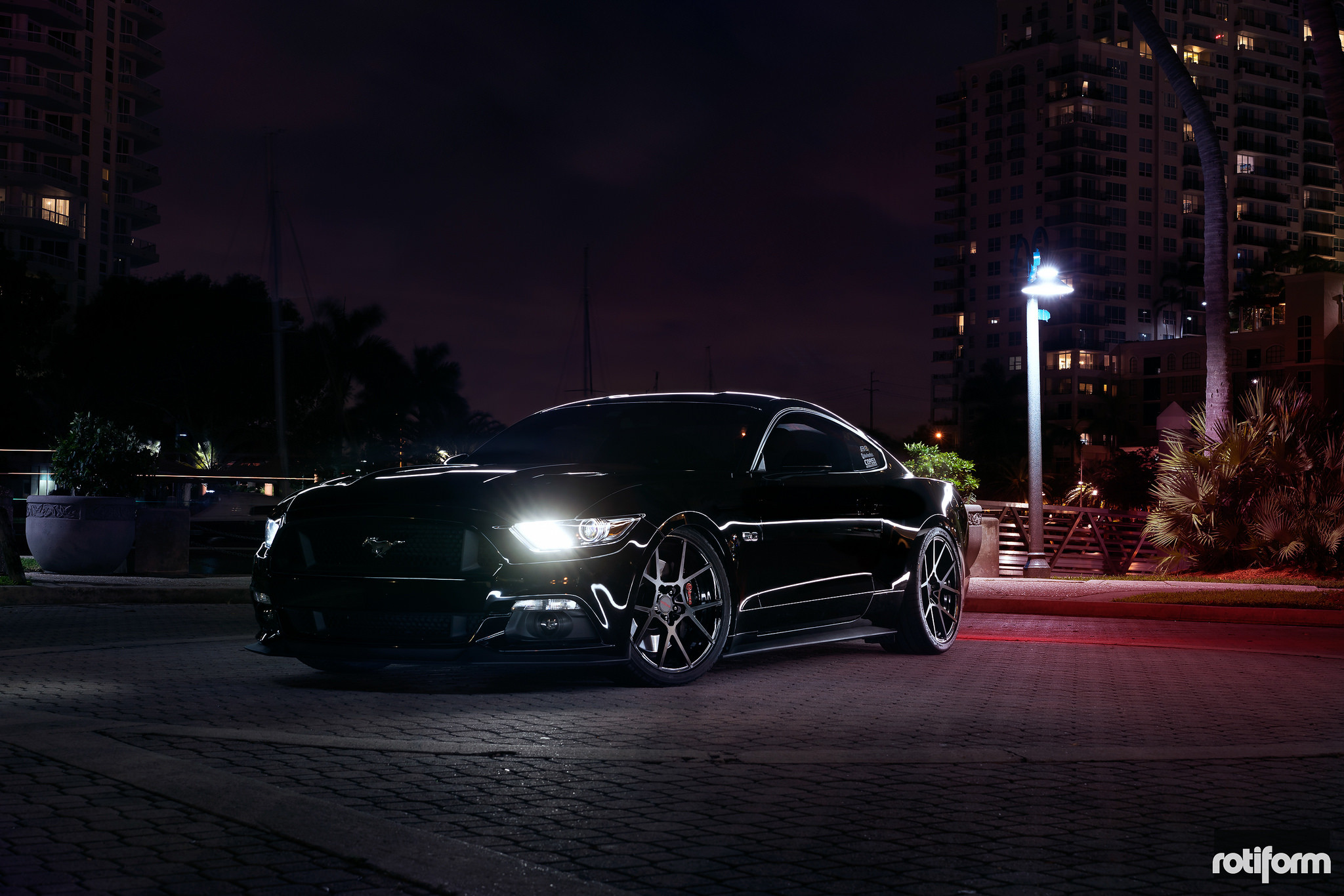 Mustang GT 5.0 Rocking Some Rotiform Custom Wheels - Photo by Rotiform