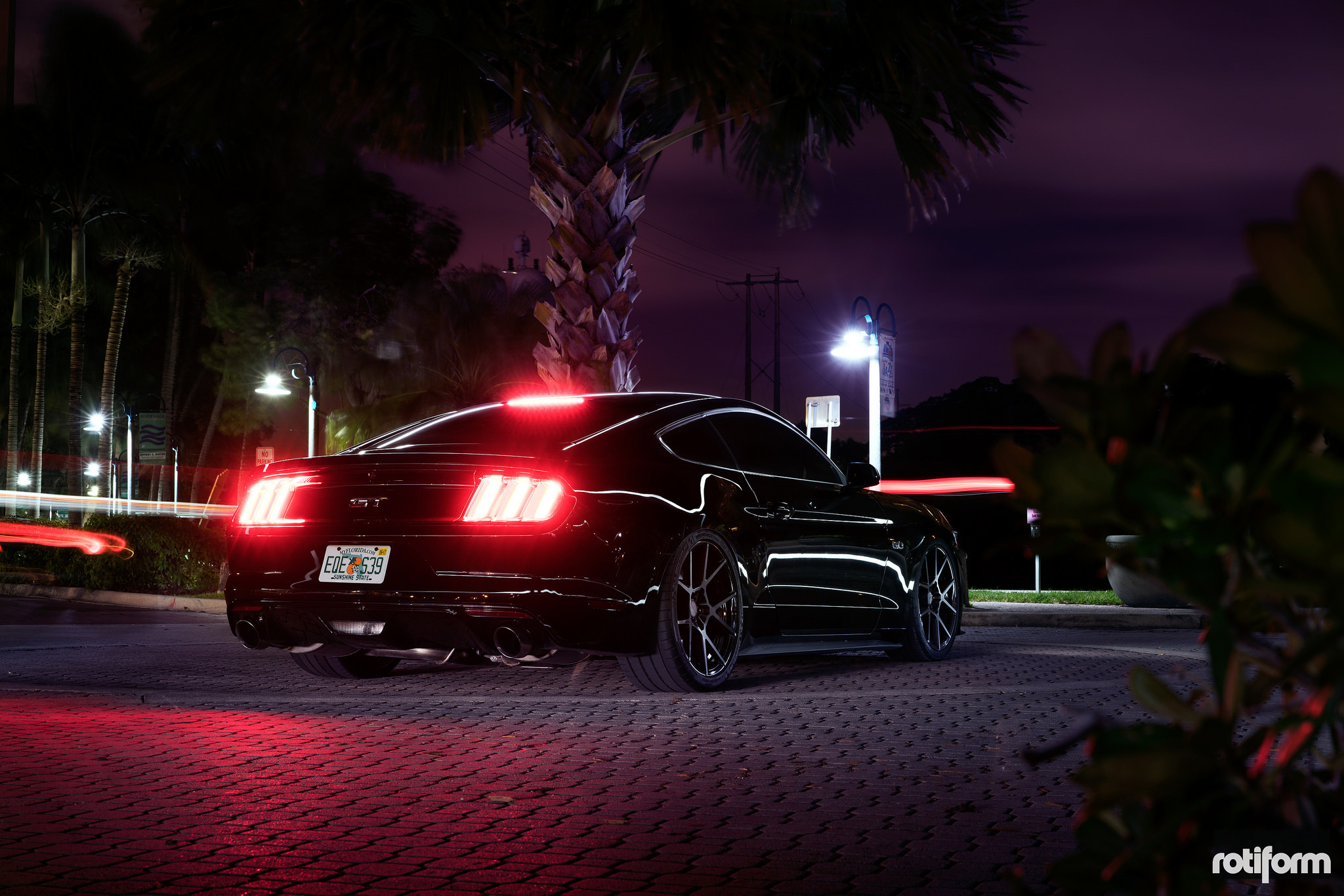 Ford Mustang RED Taillights - Photo by Rotiform