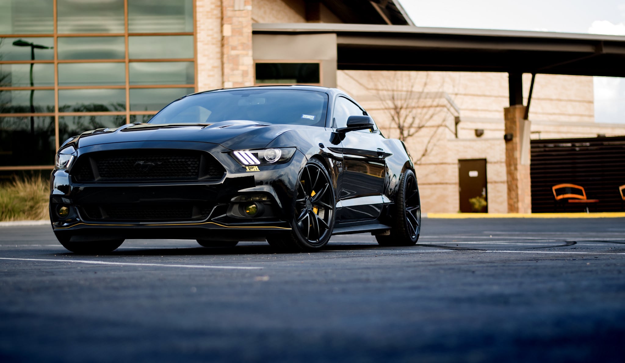 Dark Knight - Mustang GT on Niche Custom Wheels - Photo by Niche
