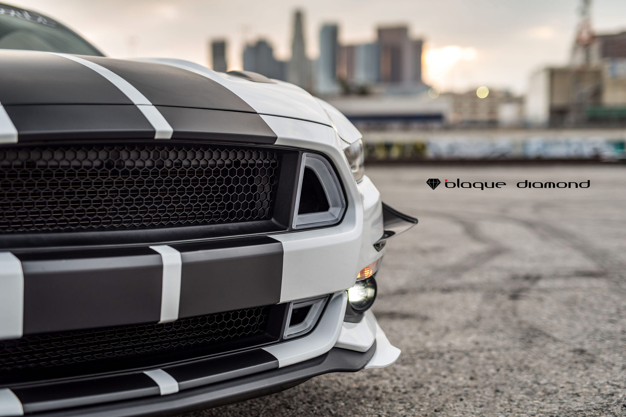 Bumper Canards on Ford Mustang GT - Photo by Black Diamond