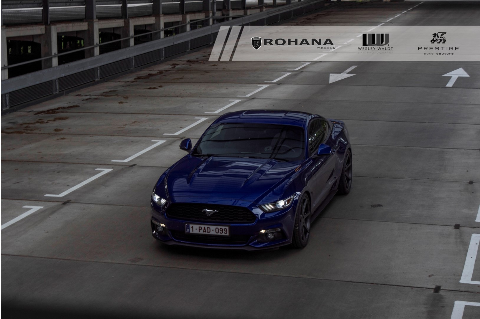 Rohana Custom Rims on Ford Mustang - Photo by Rohana