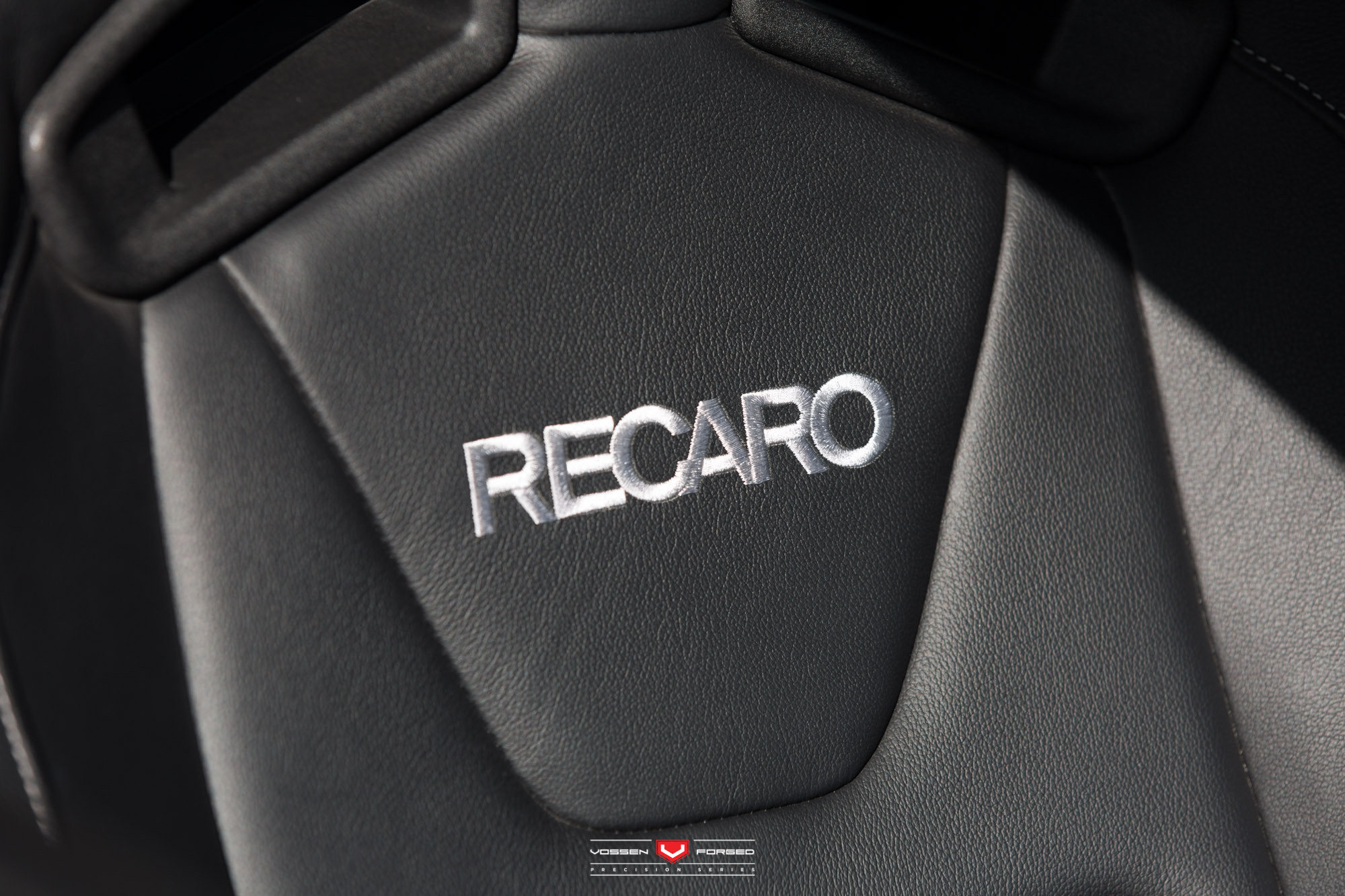 Ford Mustang with Custom Recaro Racing Seats - Photo by Vossen