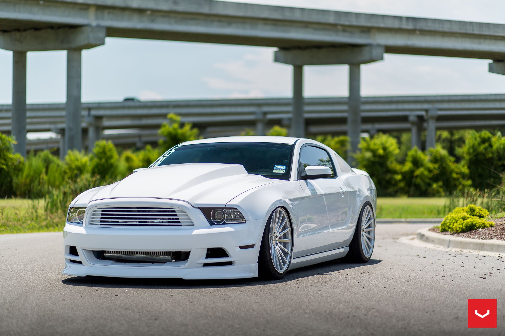 Ford Mustang White Custom