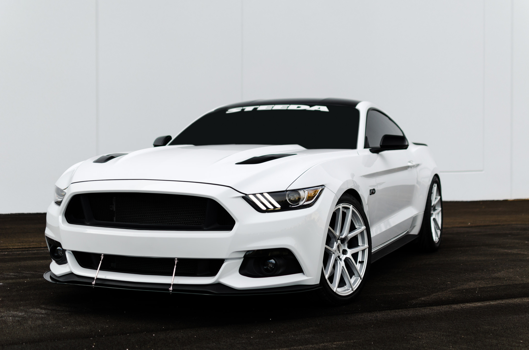 Storm Trooper White Mustang GT 5.0