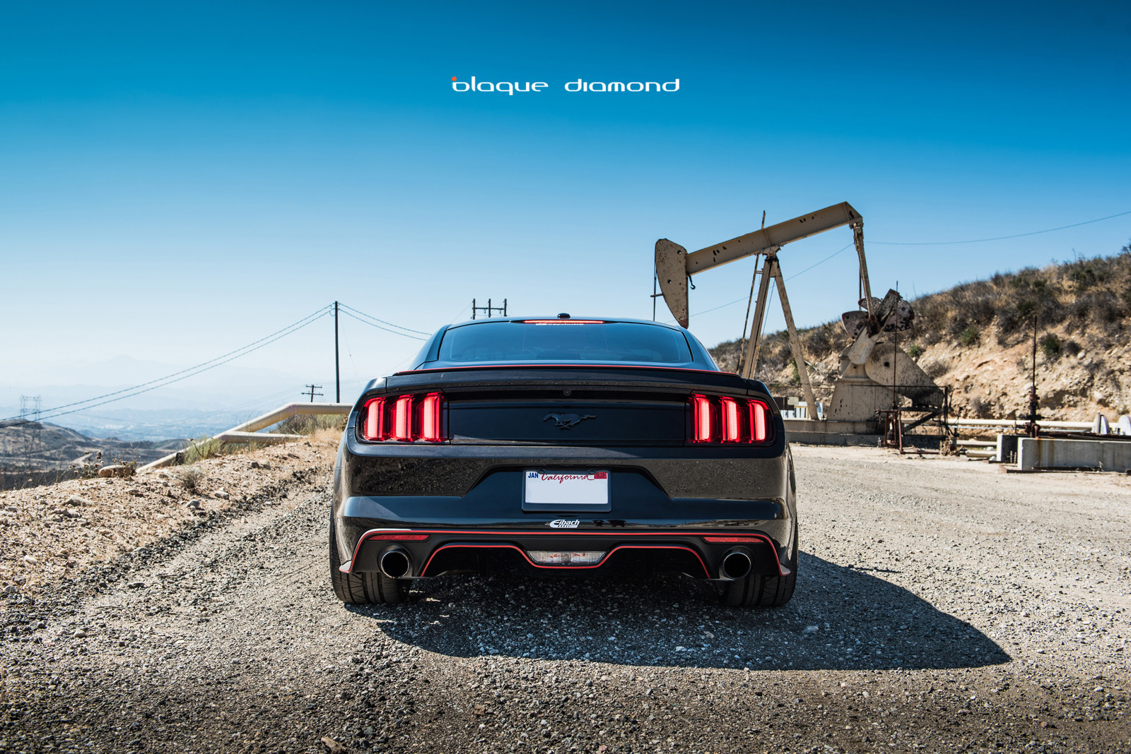Ford Mustang GT with Sport Rear Deiffuser - Photo by Blaque Diamond