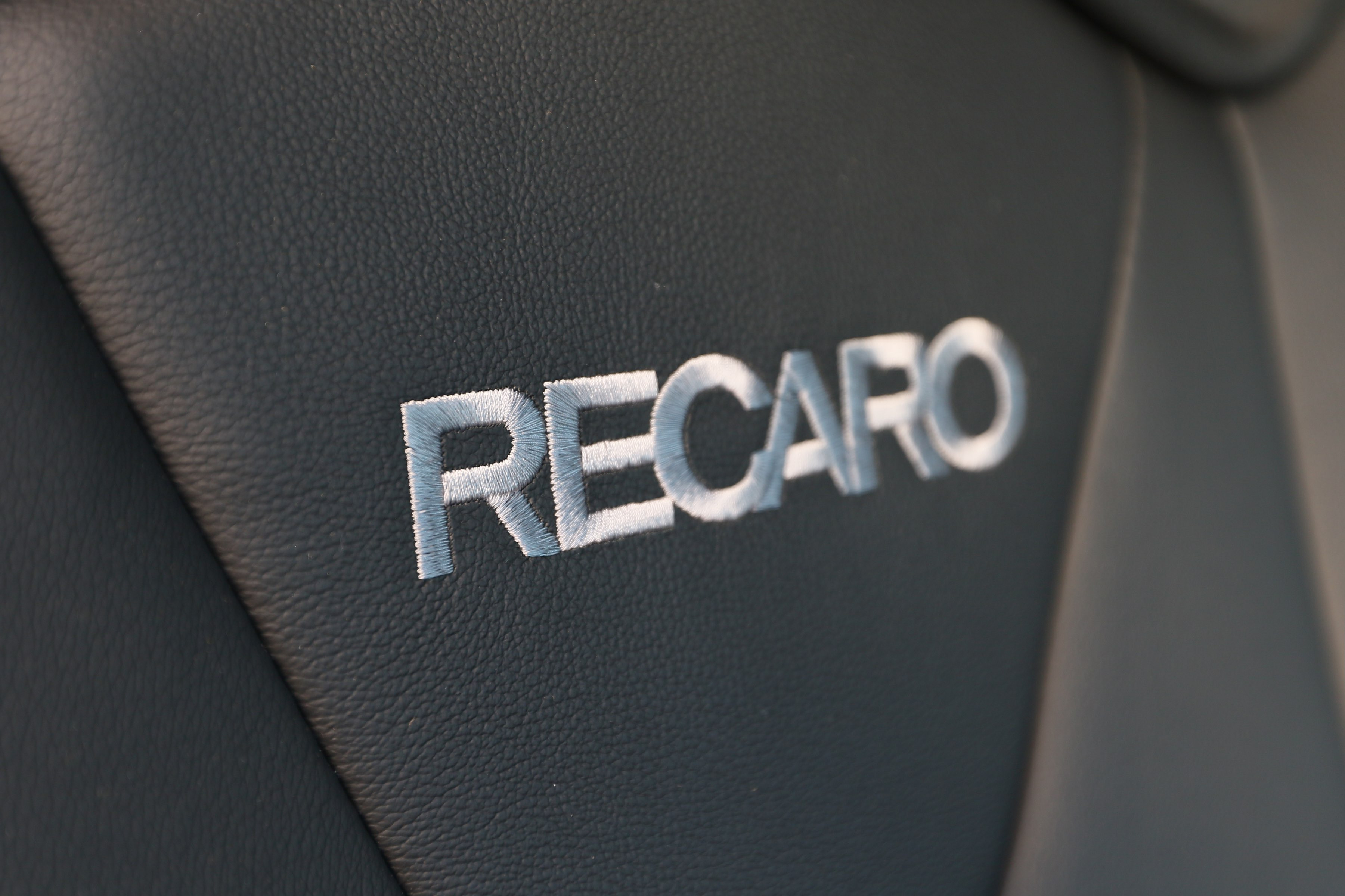Gray Ford Mustang with Recaro Racing Seats - Photo by Air Design USA