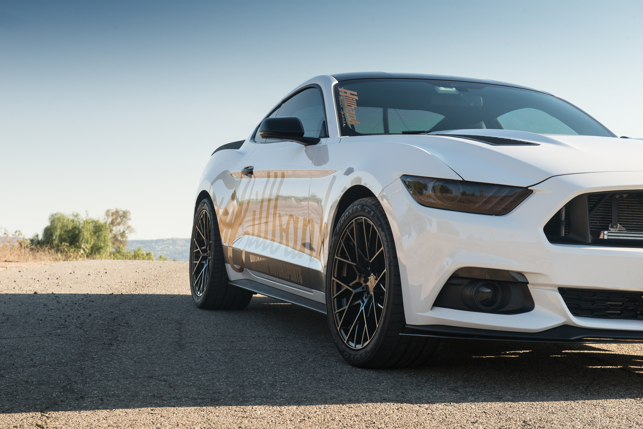 TSW Alloy Wheels on White Ford Mustang - Photo by TSW Alloy Wheels