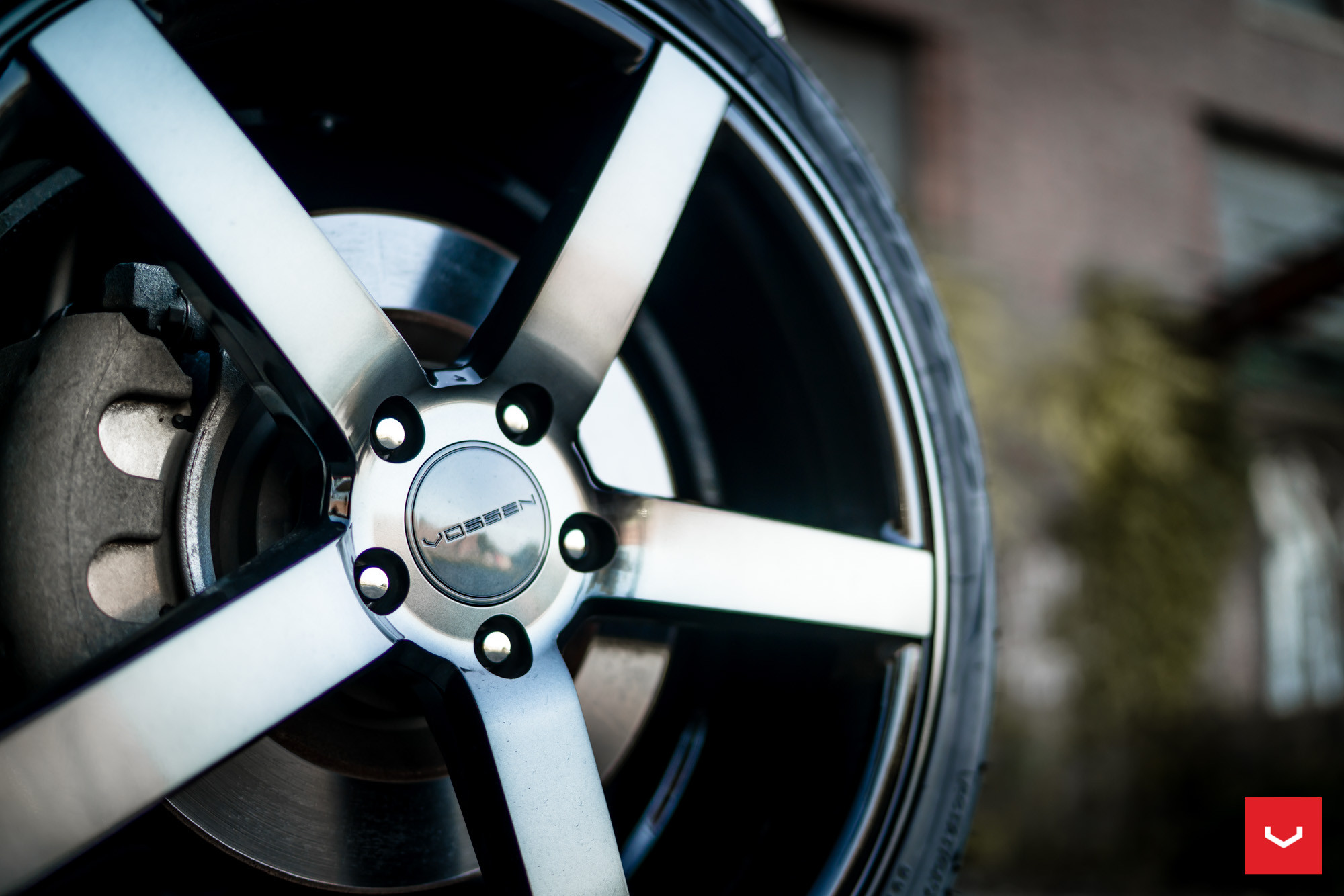 Custom Blue Ford Mustang GT 5.0 with Vossen Rims - Photo by Vossen