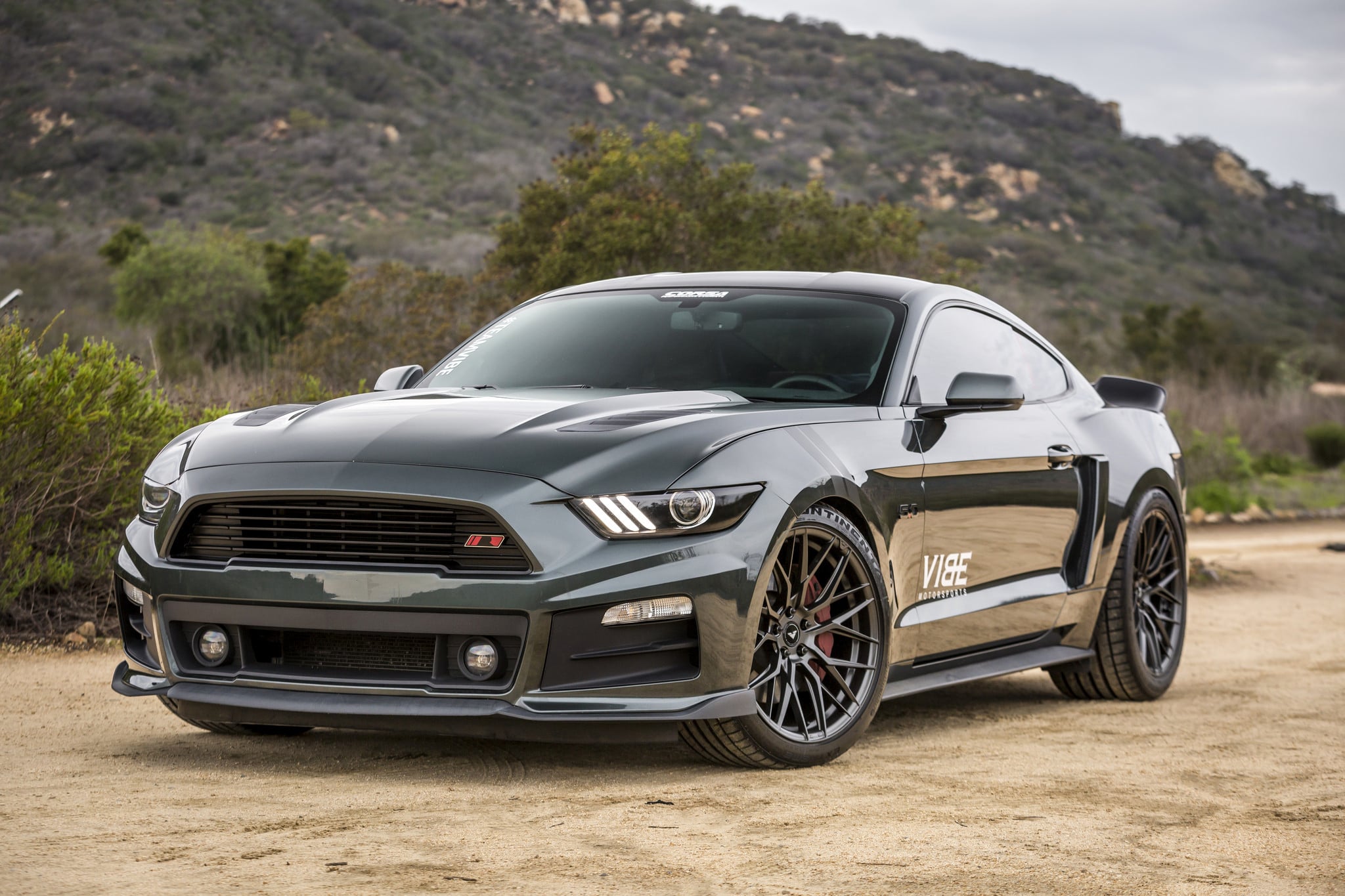 Vorsteiner Performance Wheels On Ford Mustang GT - Photo by Vibe Motorsports