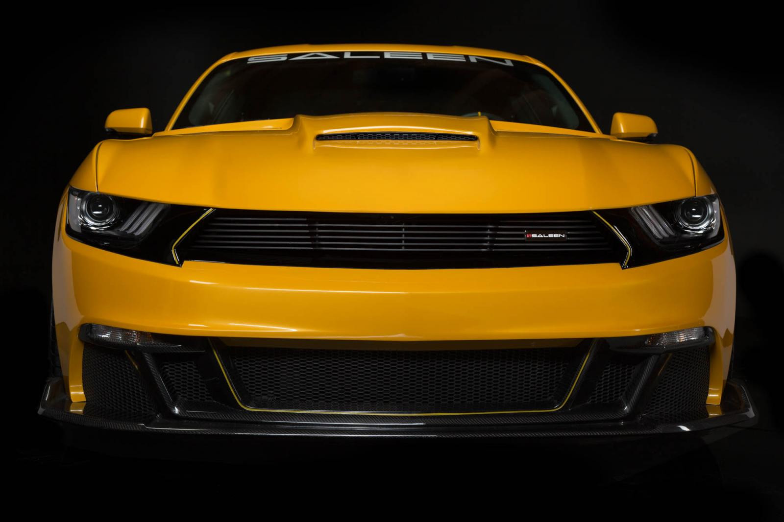 Ford Mustang S550 With Saleen Grille - Photo by Saleen