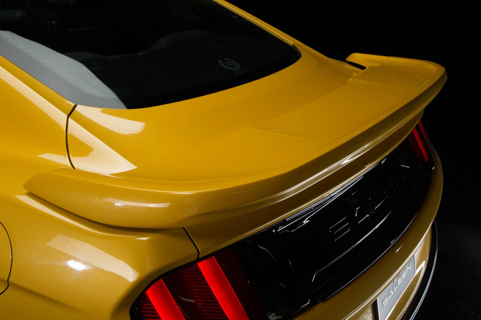 Ford Mustang GT With Saleen Spoiler - Photo by Saleen