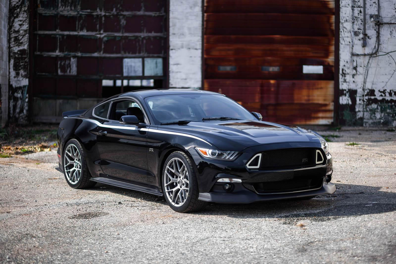 Black Ford Mustang GT With RTR Mods - Photo by Ford Mustang RTR