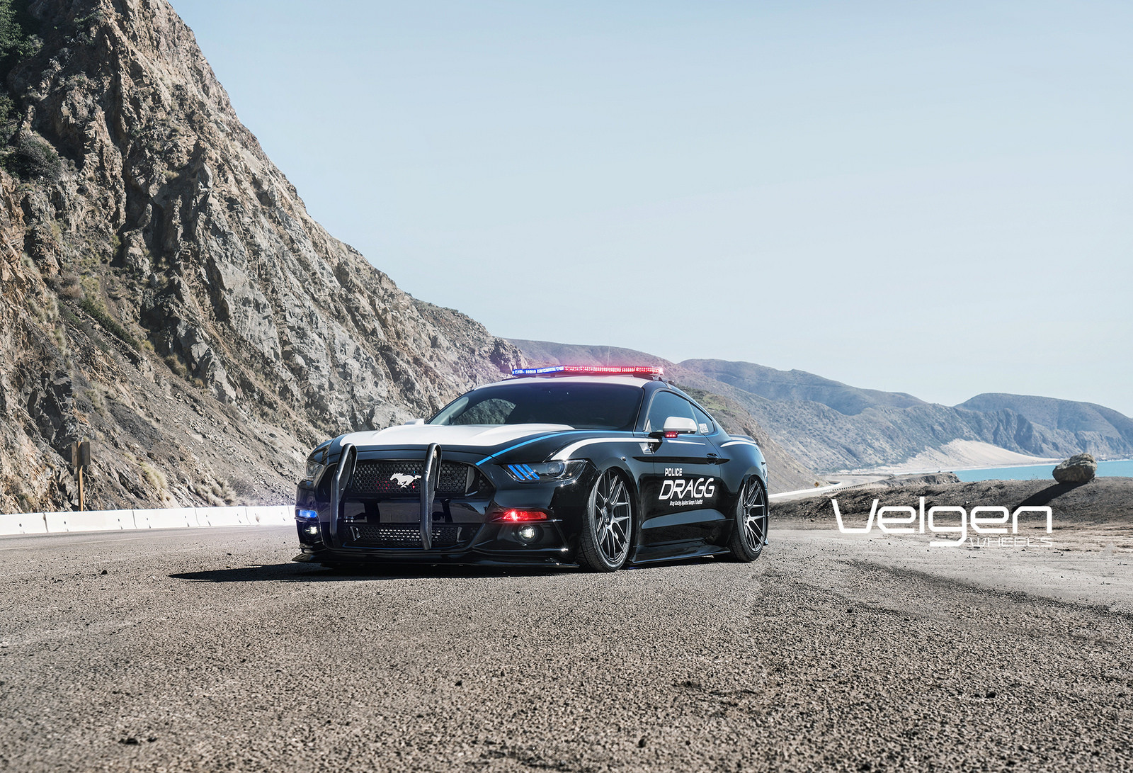 Ford Mustang on Velgen M350 Custom Wheels - Photo by Velgen