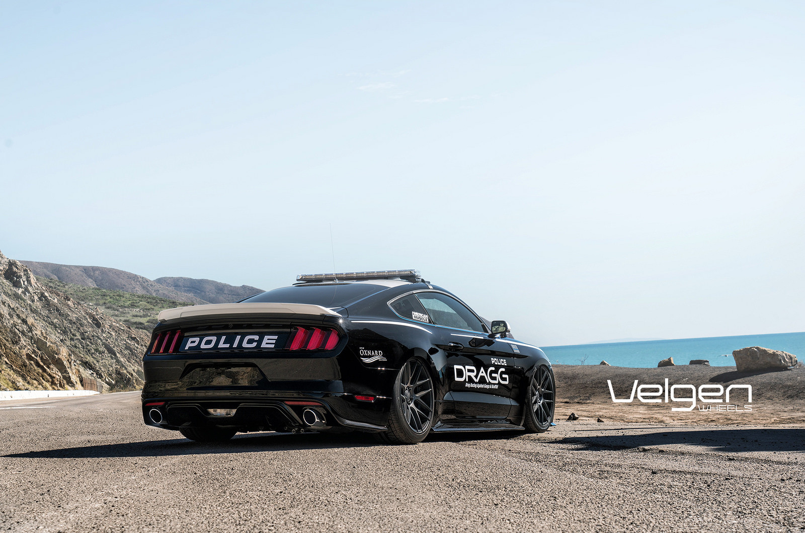 Slammed Police Vehicle - Photo by Velgen