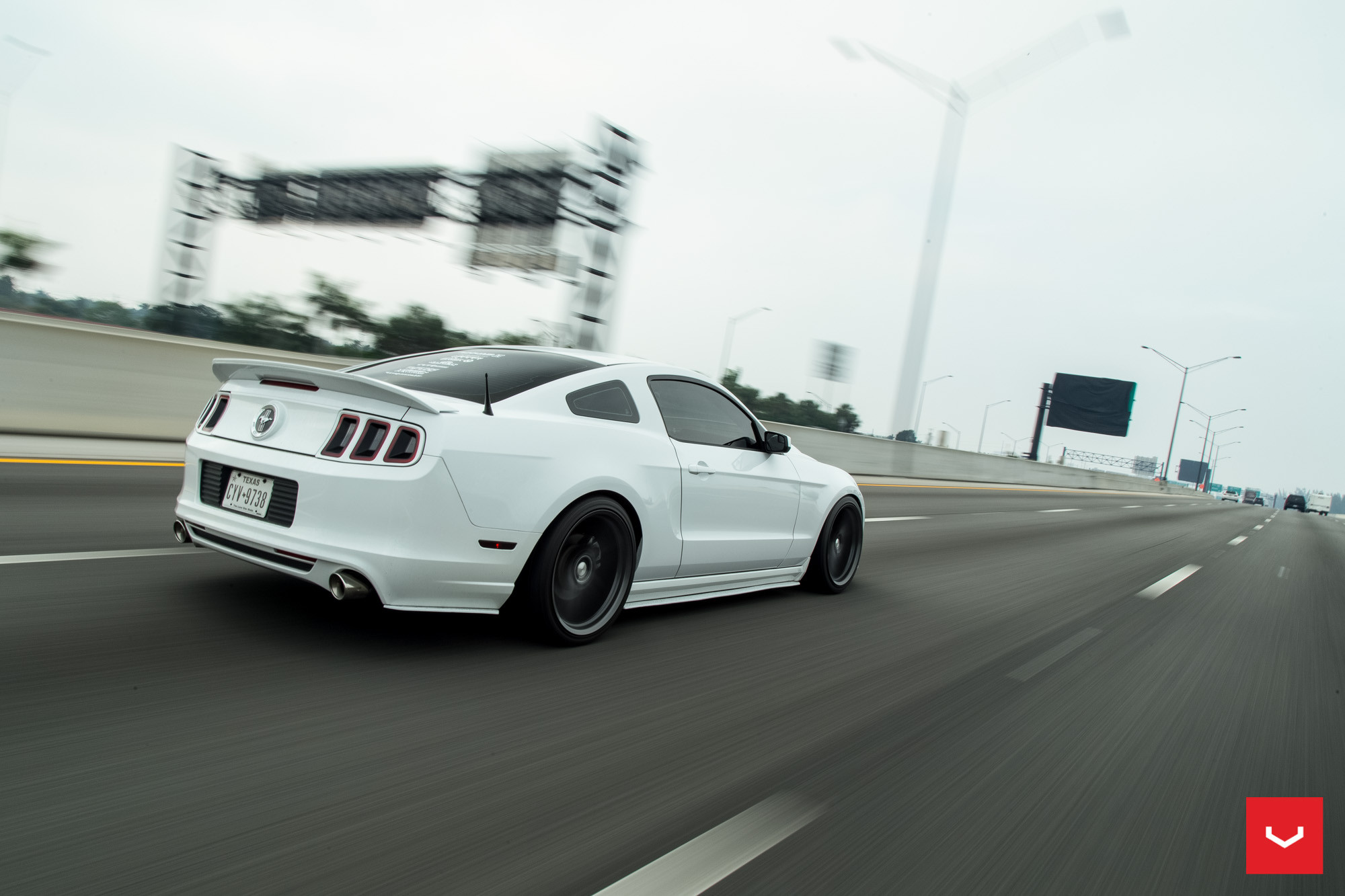 Ford Mustang Shelby GT With Ground Effects - Photo by Vossen