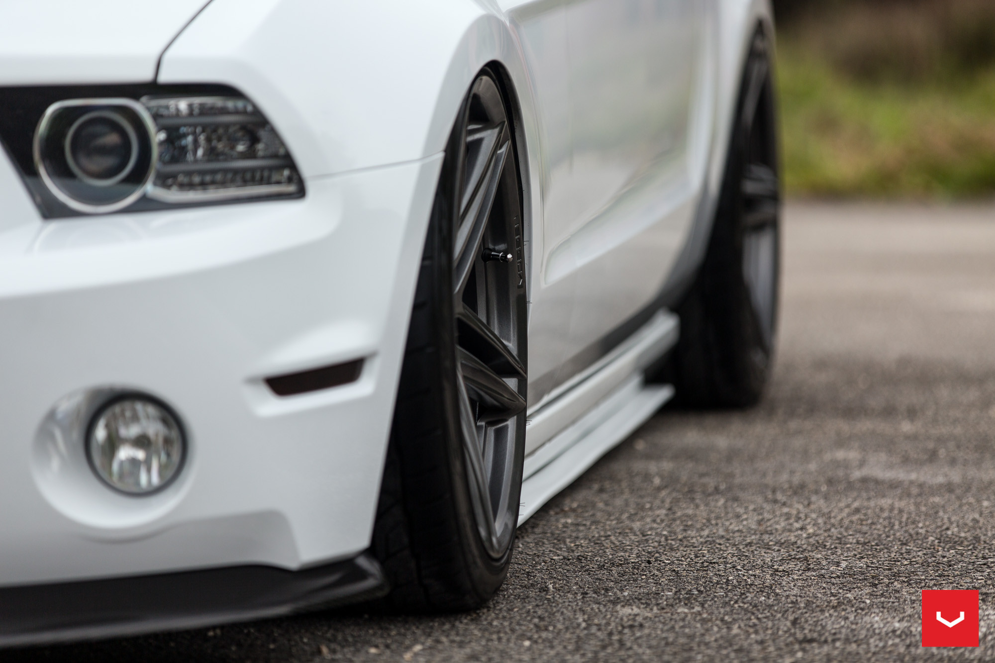 Vossen VFS 5 Custom Wheels on Mustang GT - Photo by Vossen