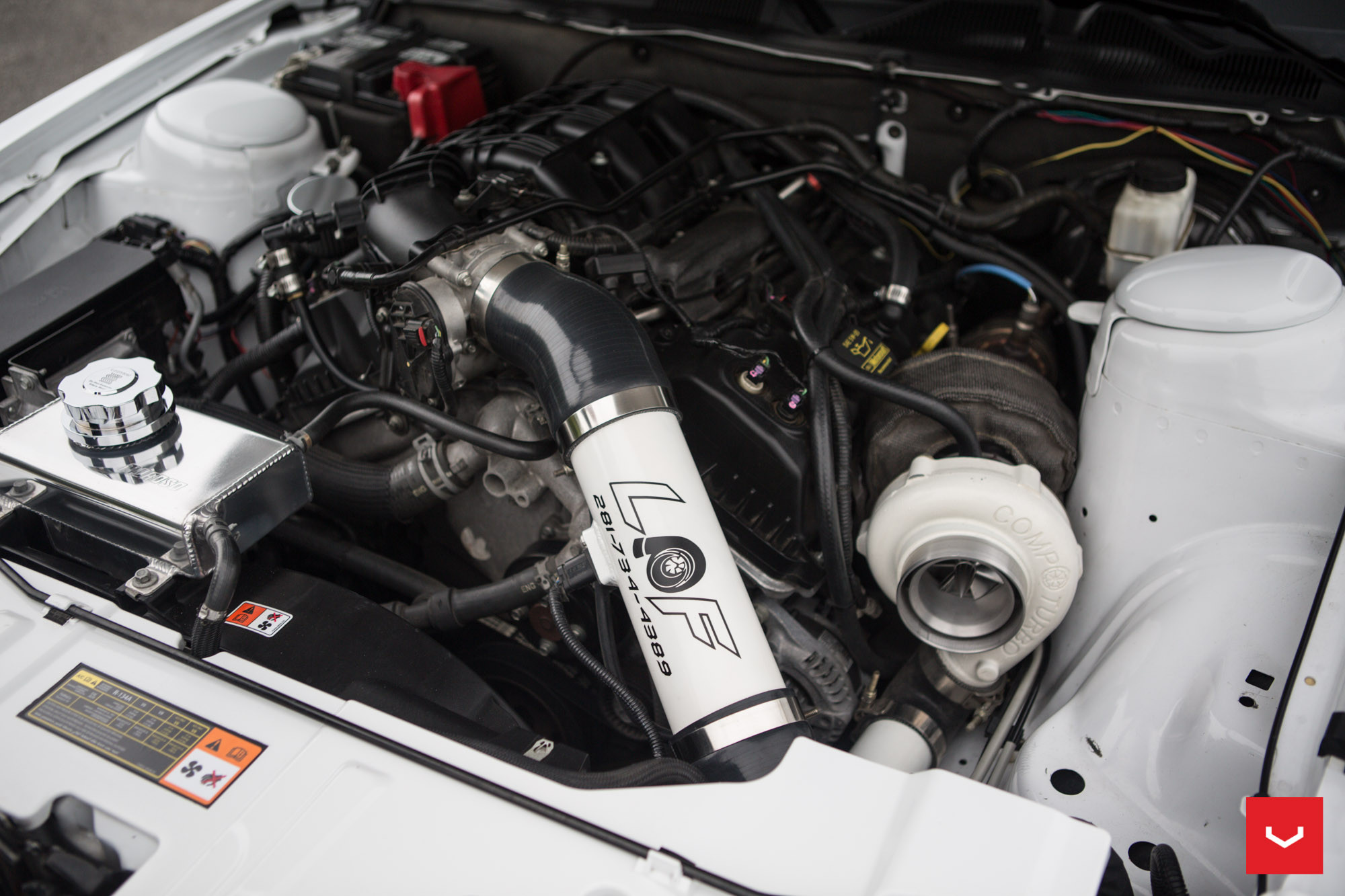 Turbocharged Ford Mustang GT - Photo by Vossen