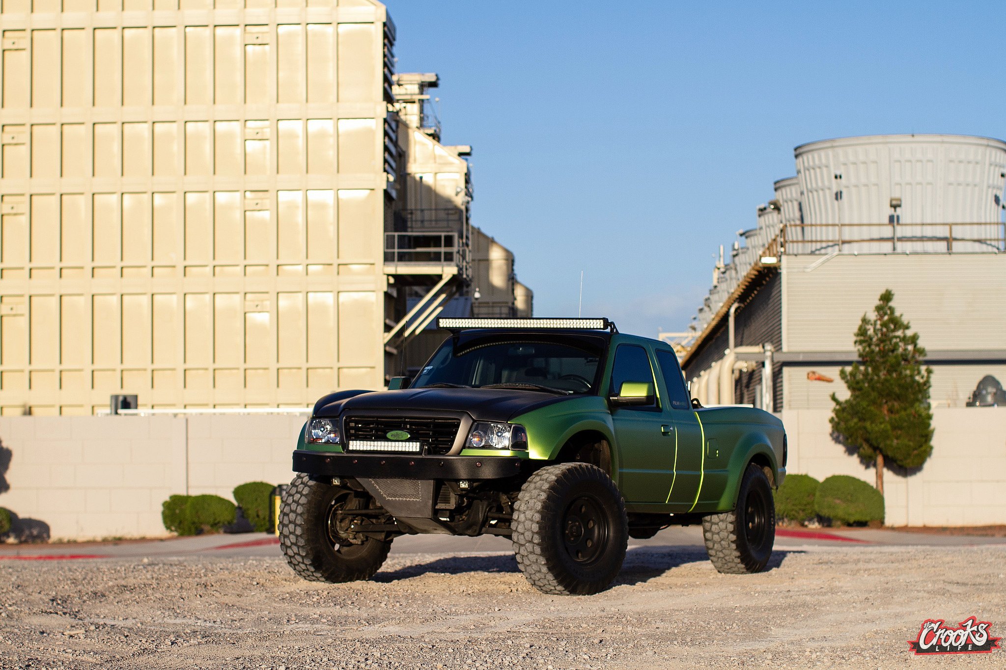 Green Ford Ranger: Best Off-Road Stuff in One Smart Package.