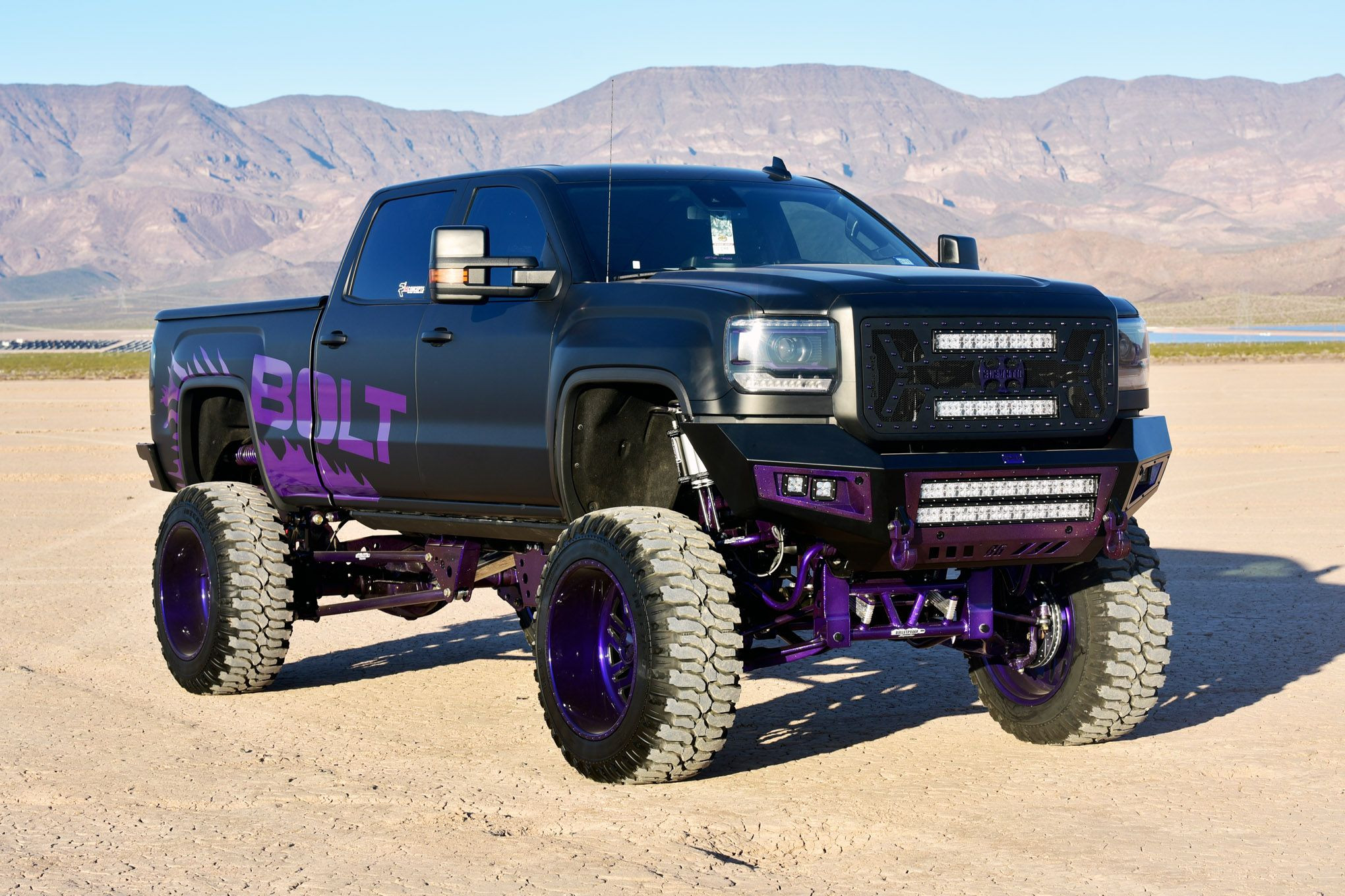 Lifted GMC Sierra 2500 Denali  - Photo by Eddie Maloney, Glenn Elliott