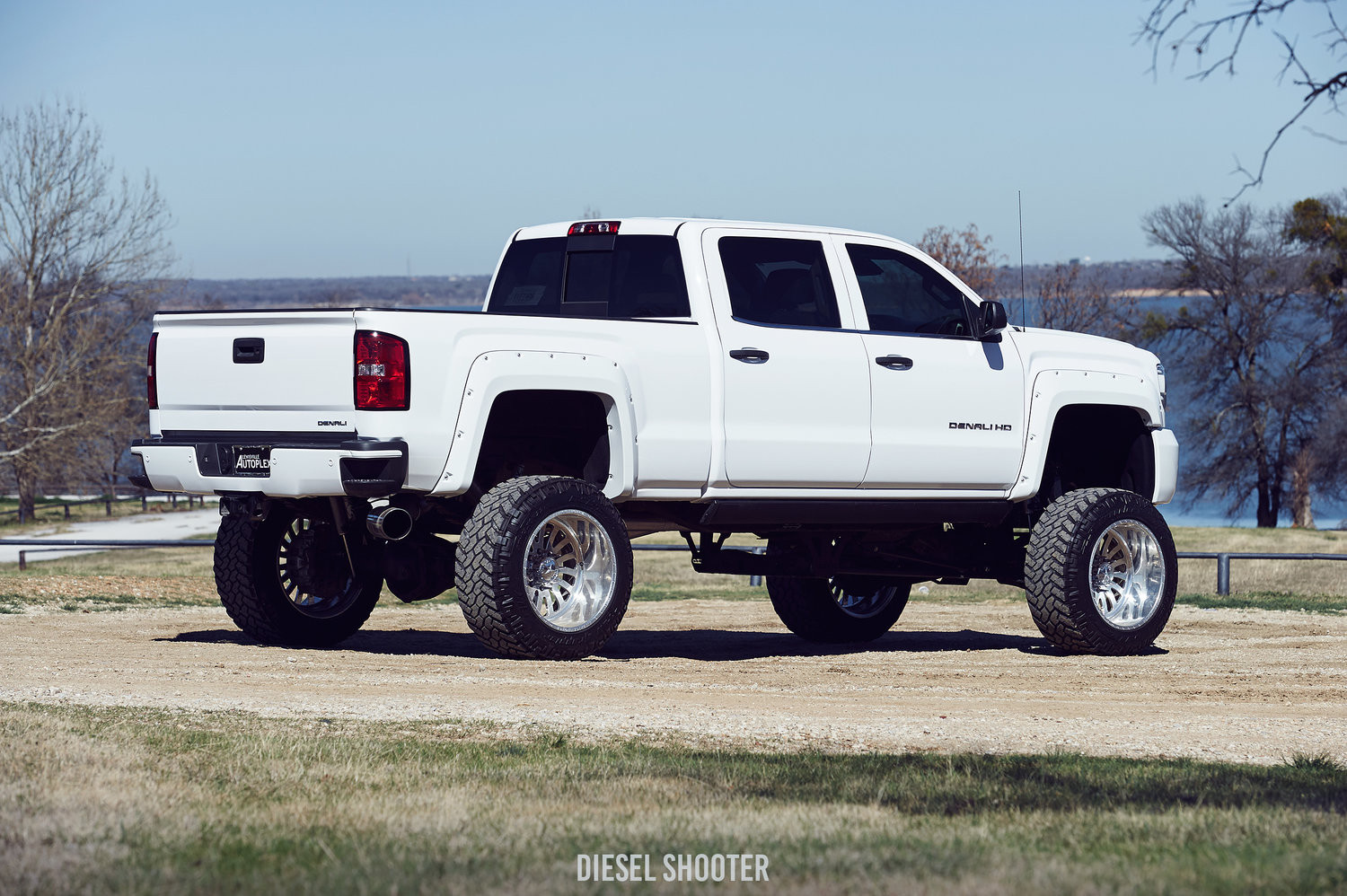 Lifted GMC Sierra on Nitto Trail Grappler Tires - Photo by Diesel Shooter