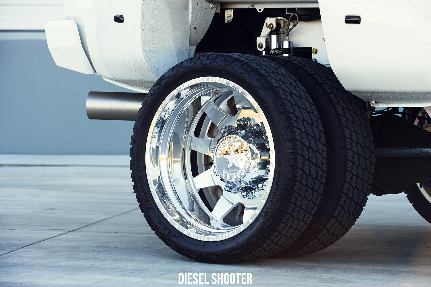 American Force Chrome Rims on GMC Sierra Denali - Photo by Diesel Shooter