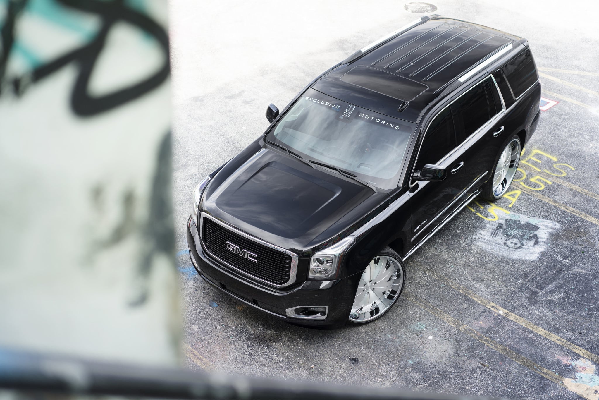 GMC Yukon Denali with Roof Rails - Photo by DUB