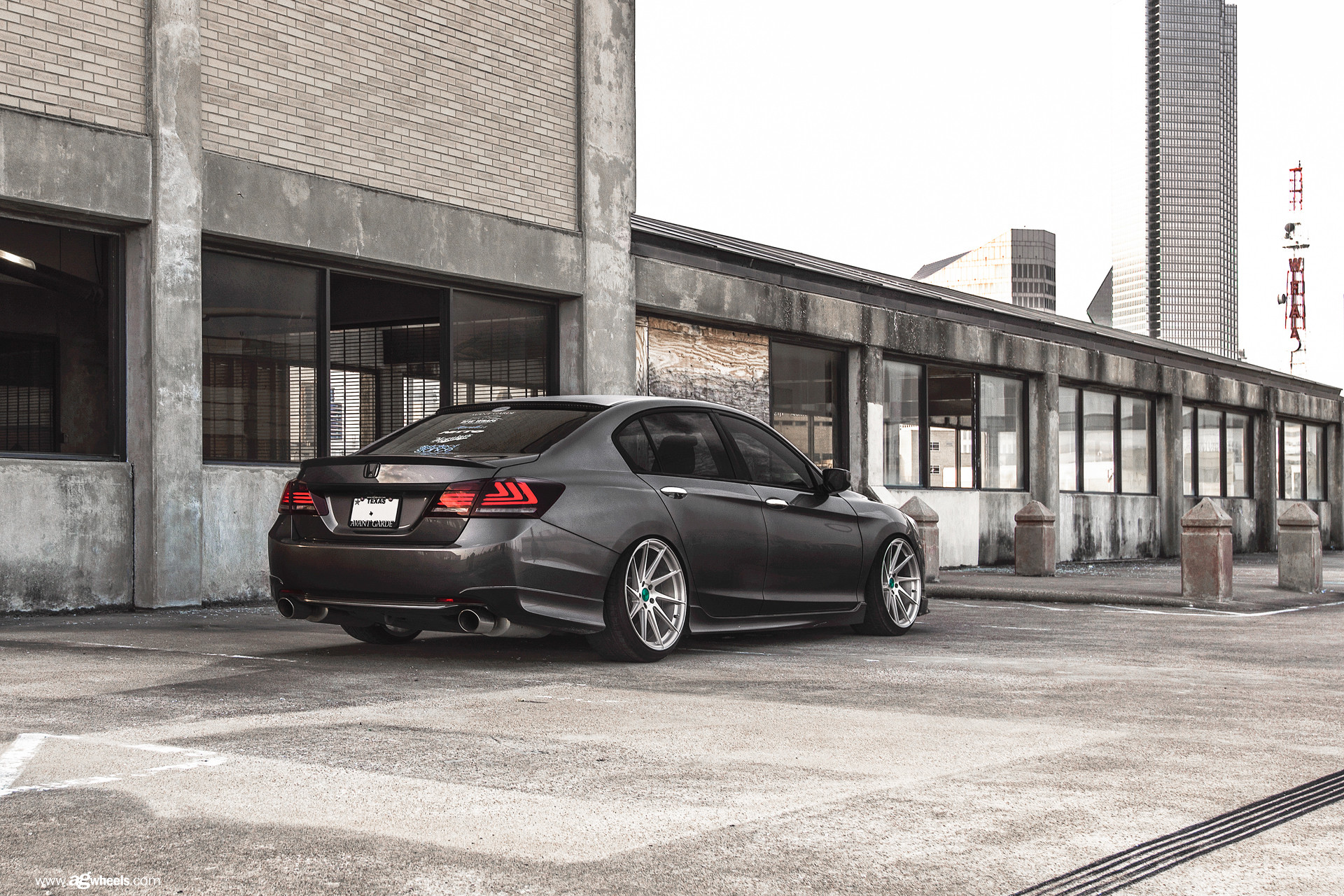 Honda Accord Red LED Taillights - Photo by Avant Garde