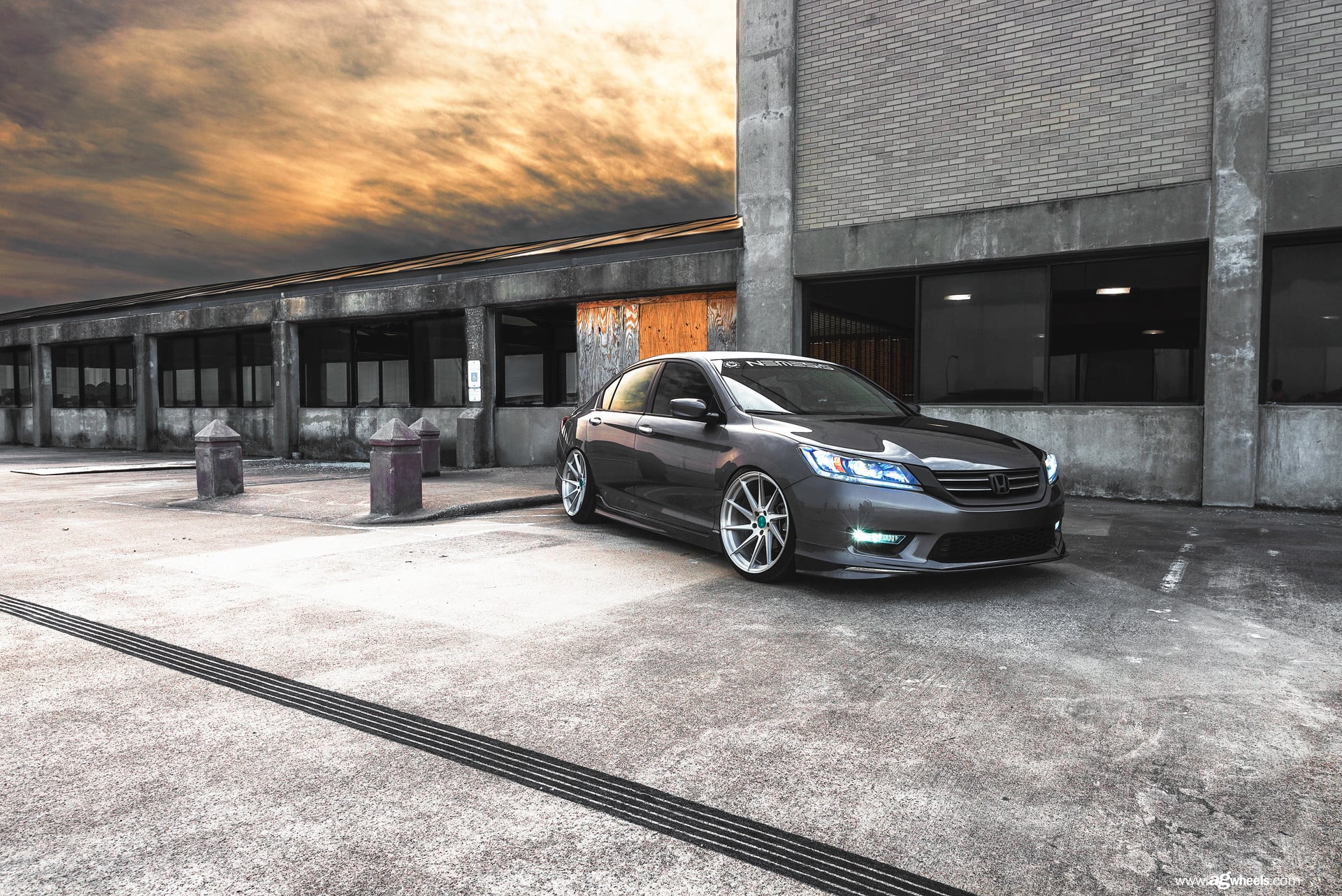 Honda Accord Sedan With Lowered Suspension - Photo by Avant Garde