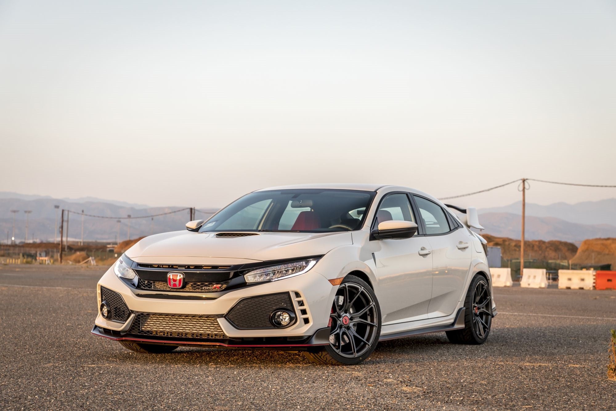 White Honda Civic with Custom LED Headlights - Photo by Vorstiner