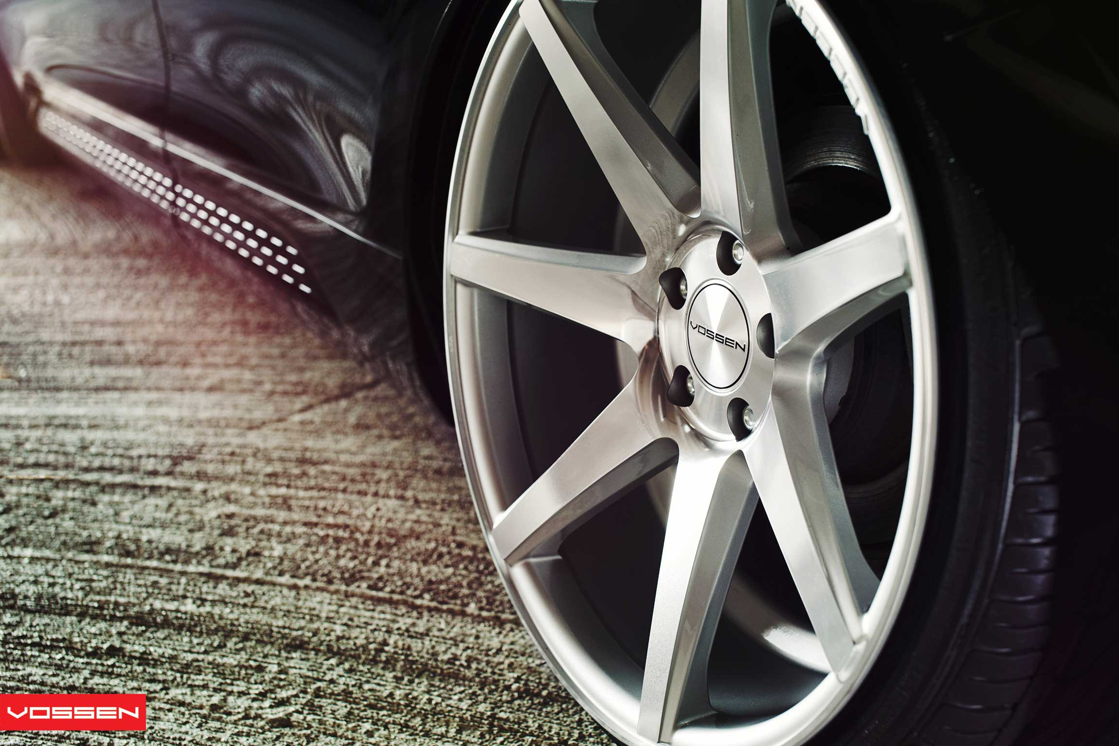 Custom Black Honda Crosstour with Vossen CV7 Wheels - Photo by Vossen