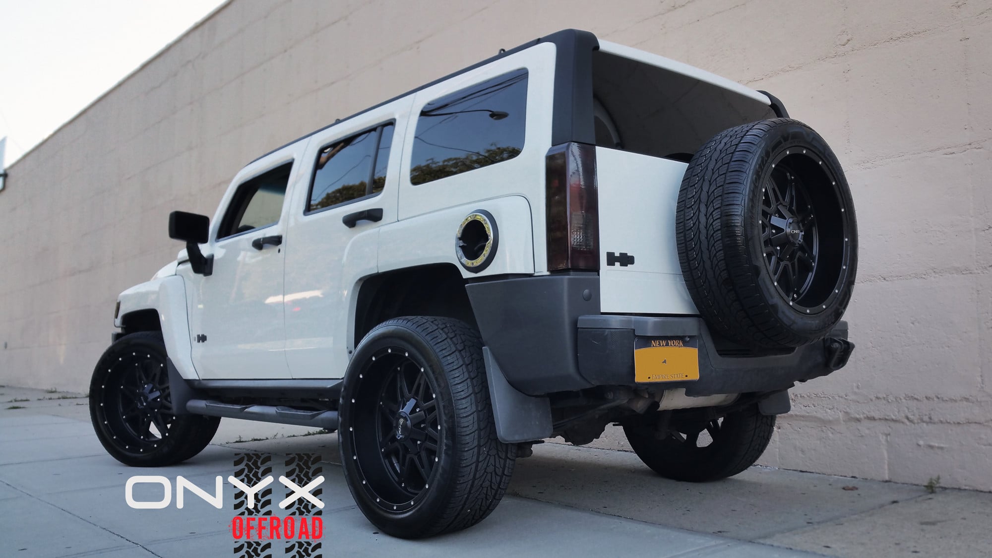 Hunmmer Rims White Hummer Black Rims