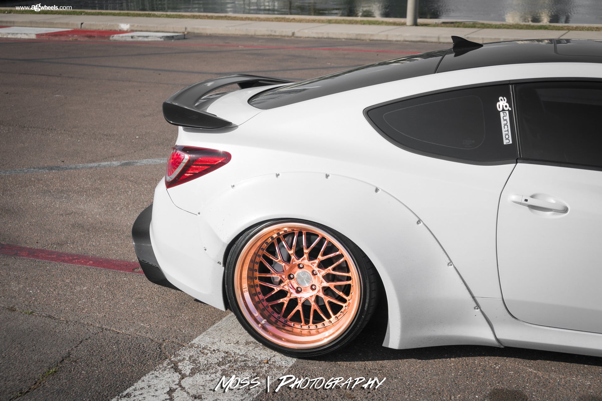 Widebody Rear Fenders on Hyundai Genesis Coupe - Photo by Avant Garde