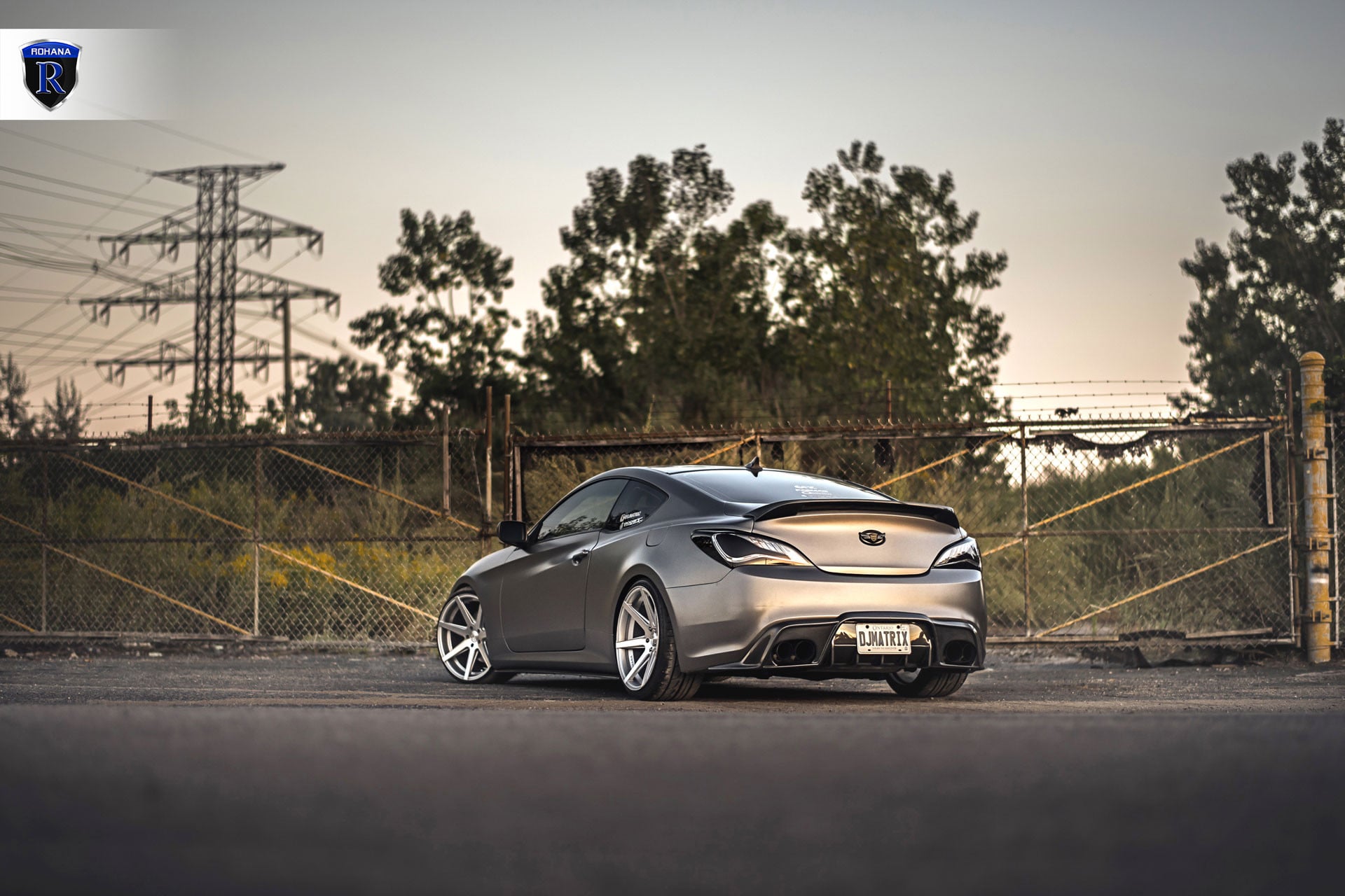 Hyundai Genesis Coupe Custom Body Kit - Photo by Rohana Wheels