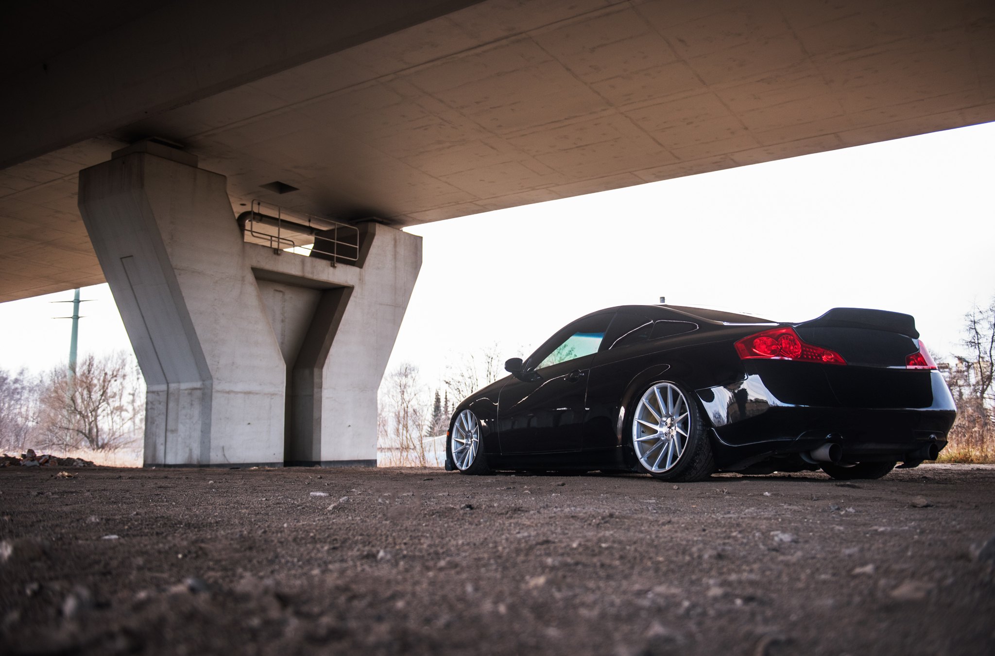 Stance is Everything: Black Infiniti G35 Built to Impress.