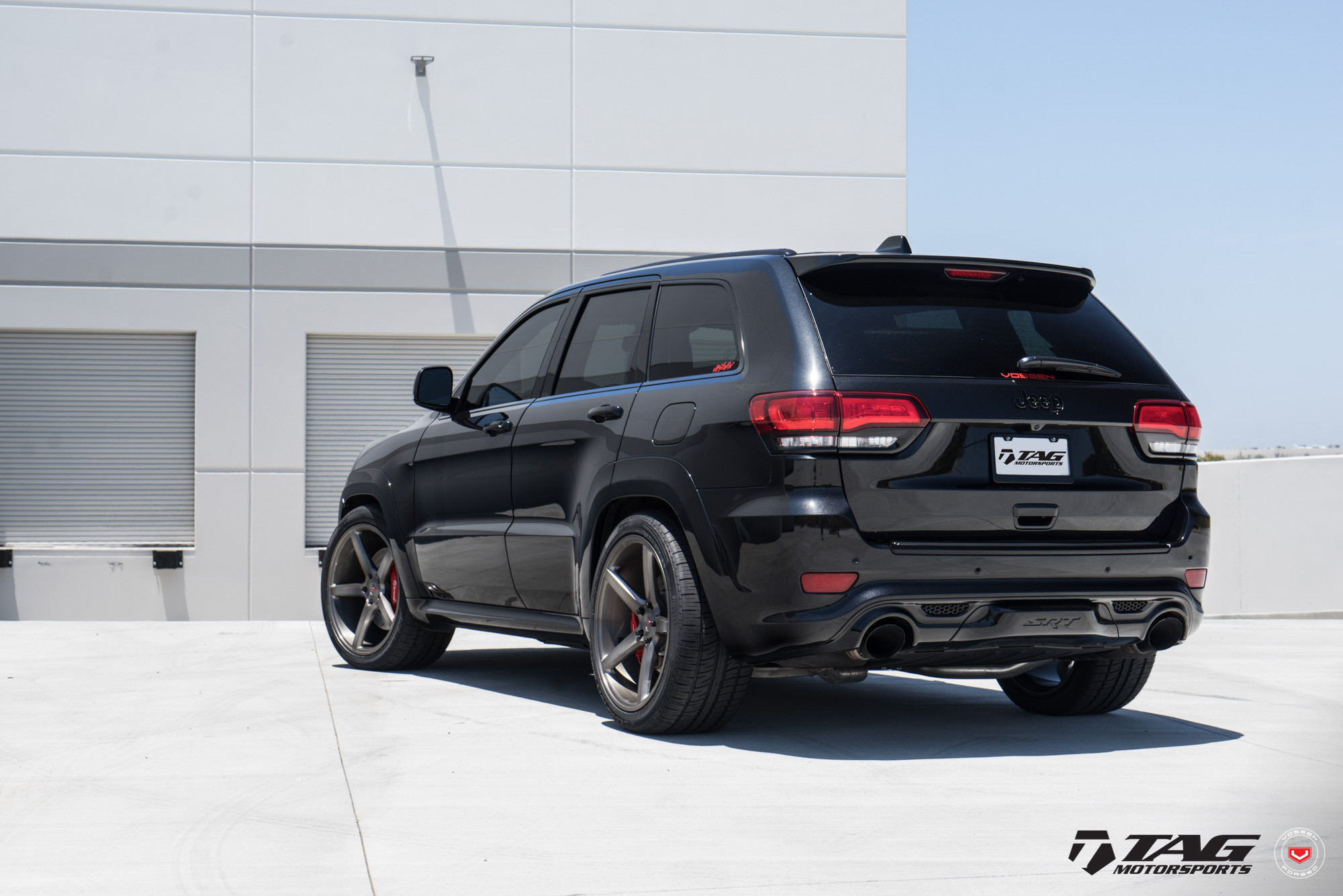 Jeep Grand Cherokee SRT Rear Valance - Photo by Vossen