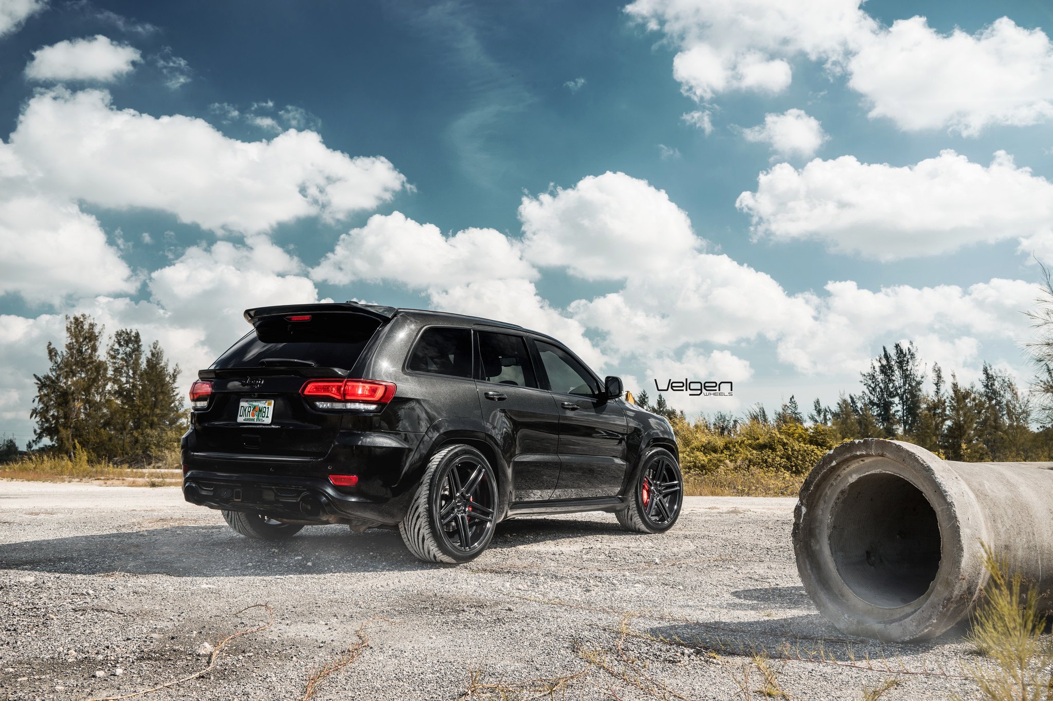 Jeep srt8 Vossen Wheels