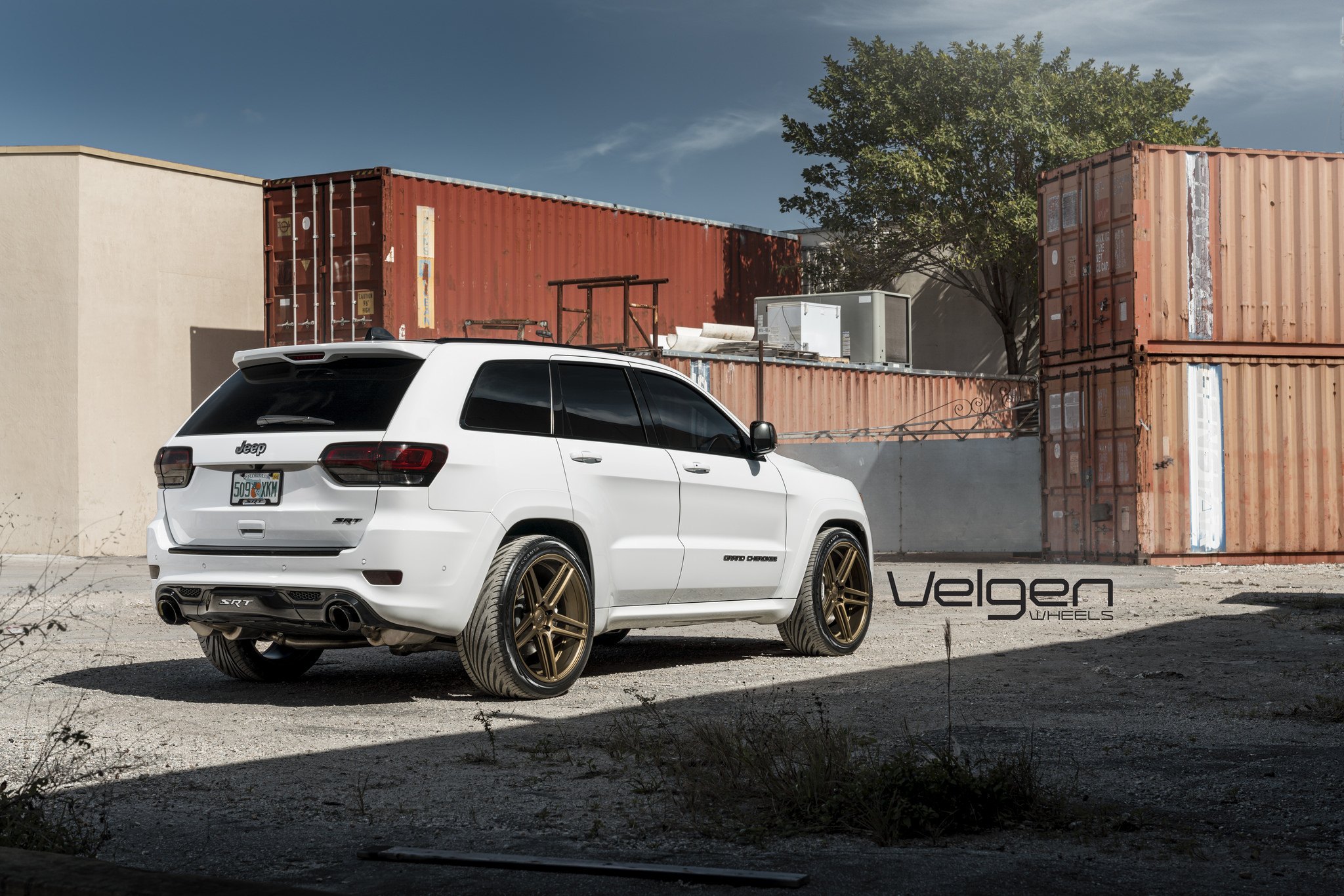 Jeep srt8 Vossen Wheels