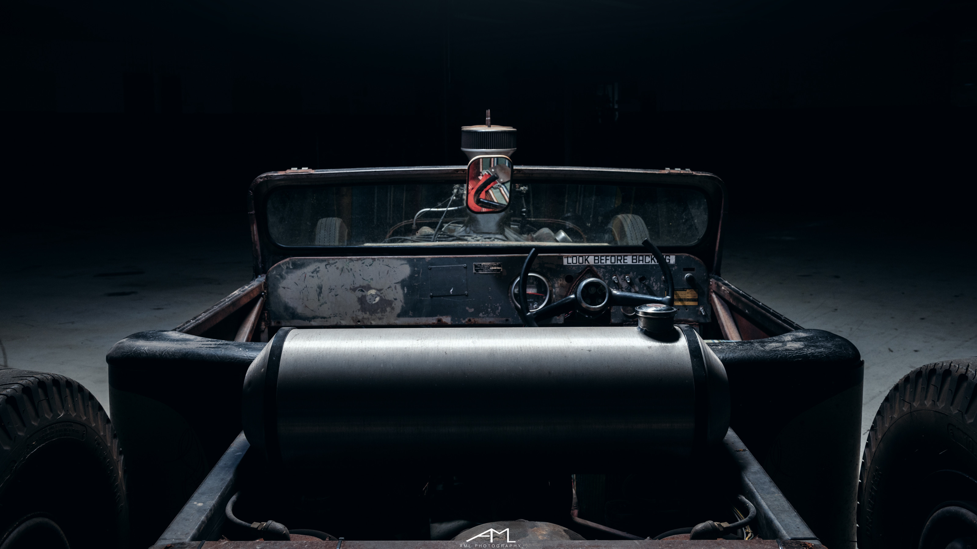 Rat Rod Auxiliary Fuel Tank - Photo by Arlen Liverman