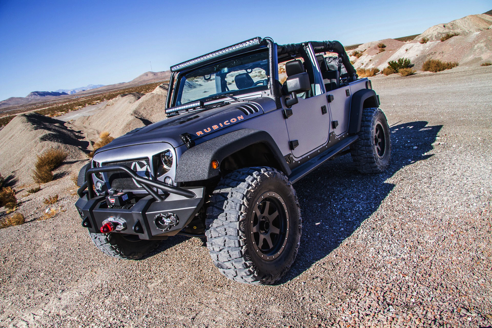 JK Rubicon with protective body coating - Photo by TIS Wheels
