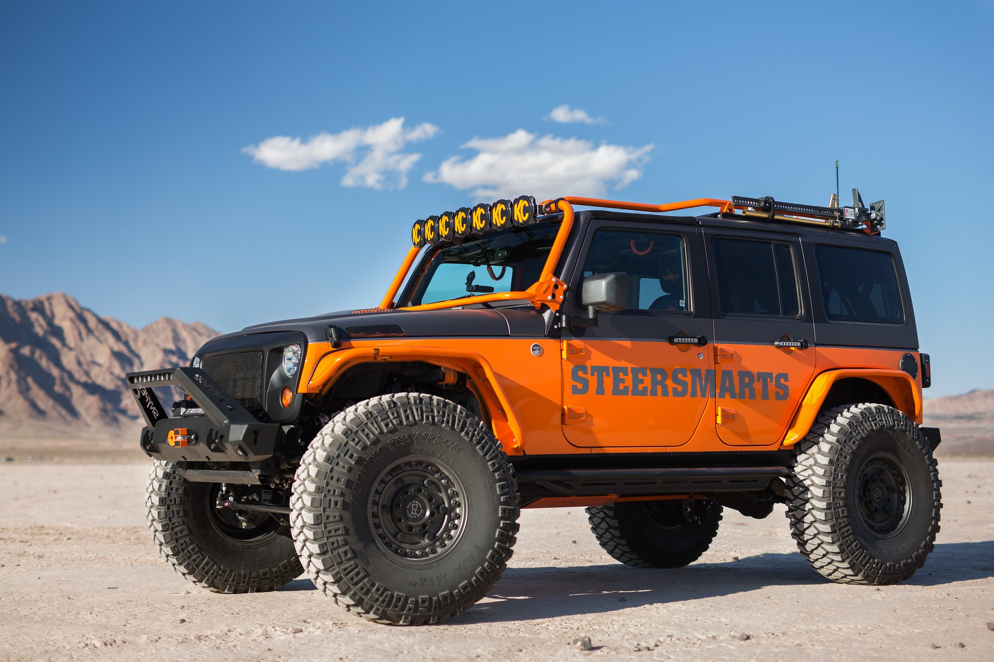 Jeep Wrangler Orange