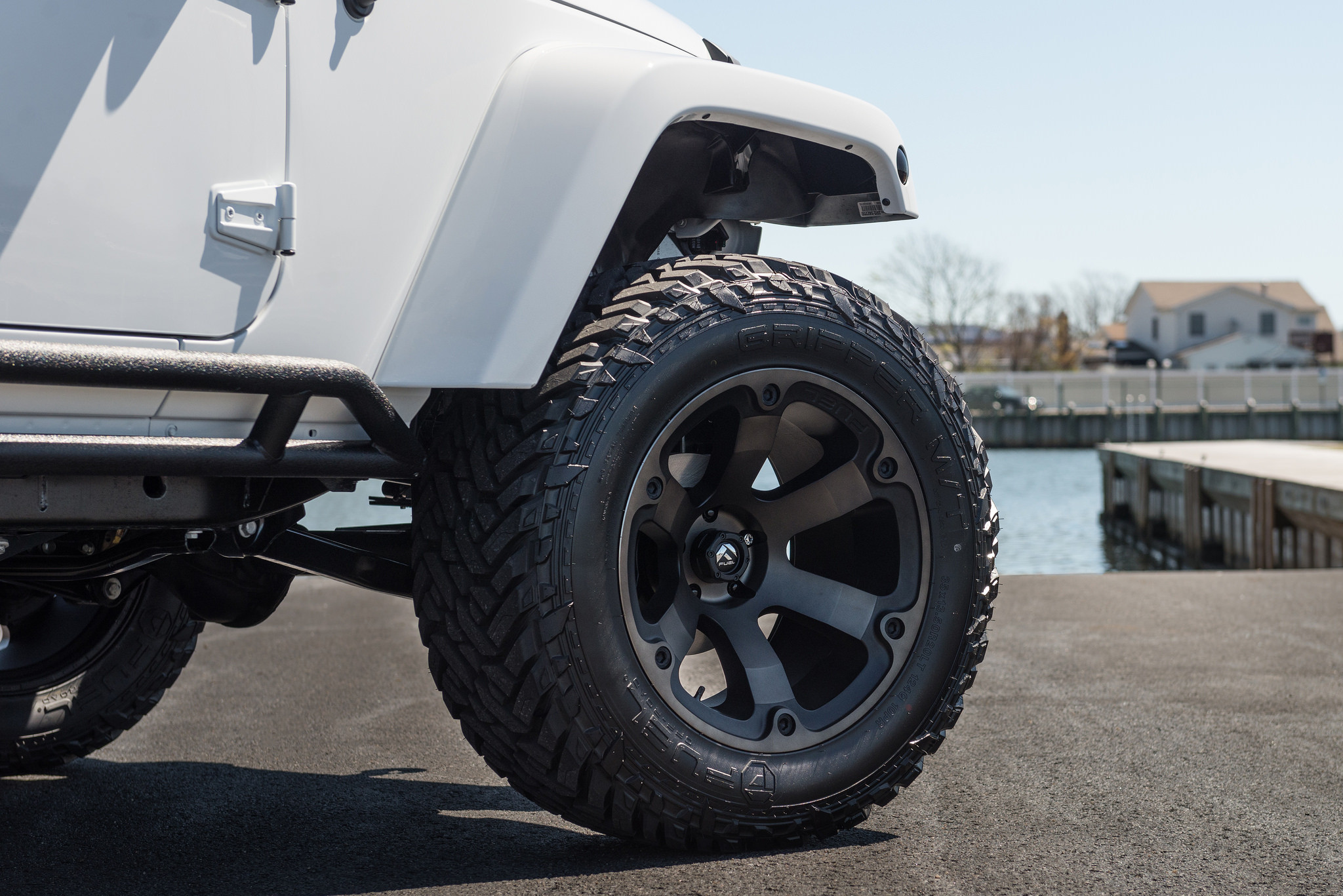 20 Inch Fuel Beast Off-road Rims on JK - Photo by Fuel Off-Road