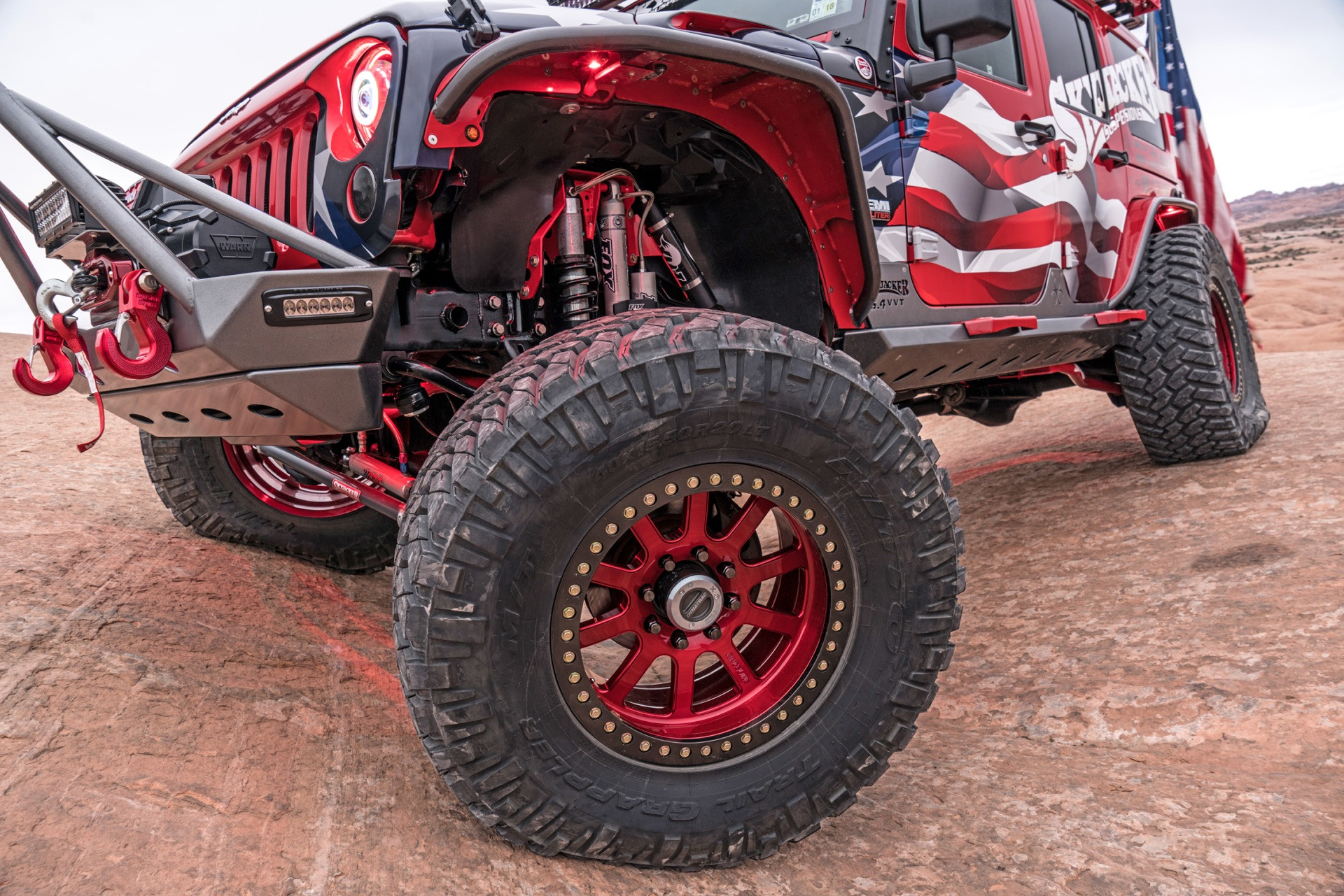 Jeep Wrangler JK Lifted on 40 Inch Wheels - Photo by Dale Martin