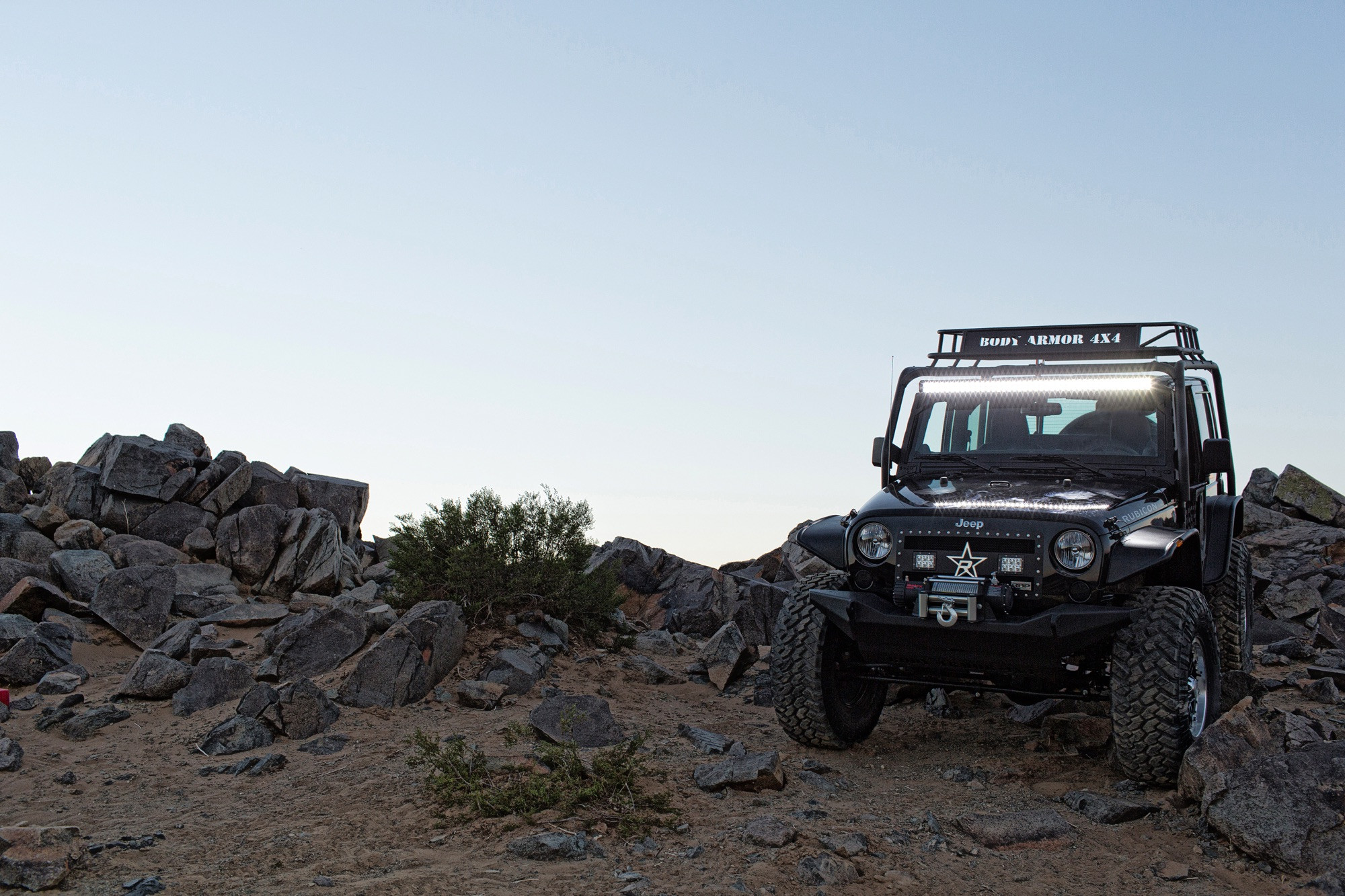 Off-road Ready Jeep Wrangler Rubicon on 37 Tires - Photo by Ben Chan Photography