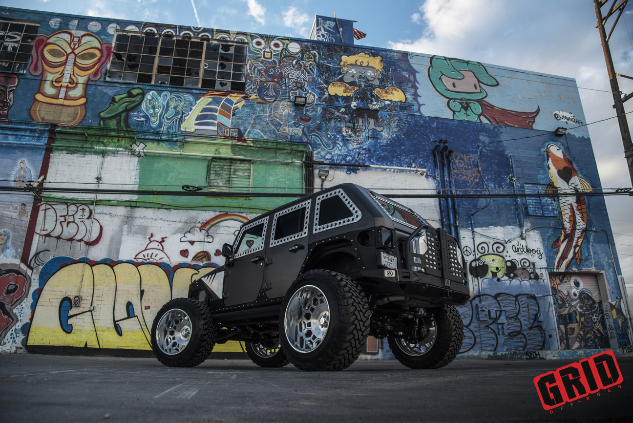 Fully Custom Jeep Wrangler JK Show project - Photo by Grid Off-road