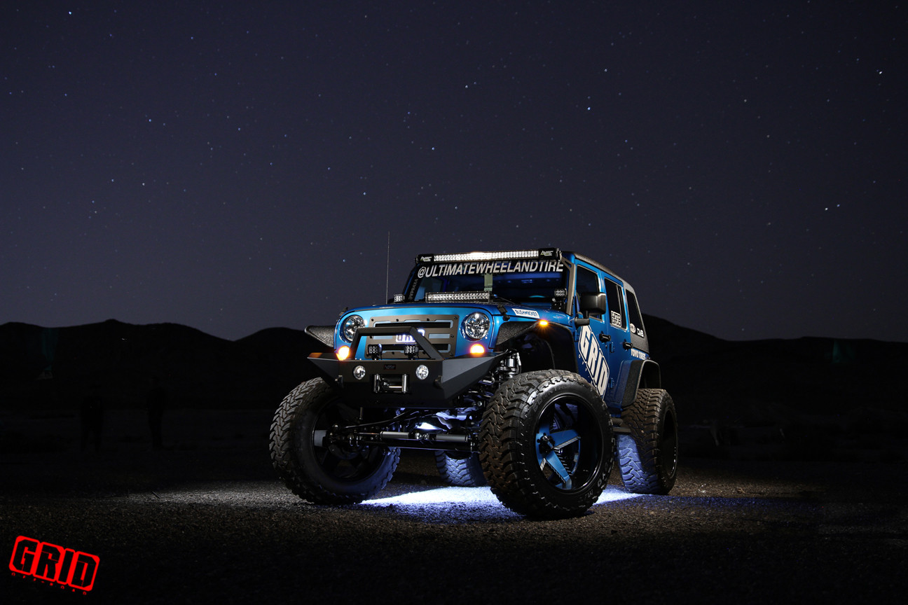 Project Night Braker - Insane Jeep Wrangler - Photo by Grid Off-road