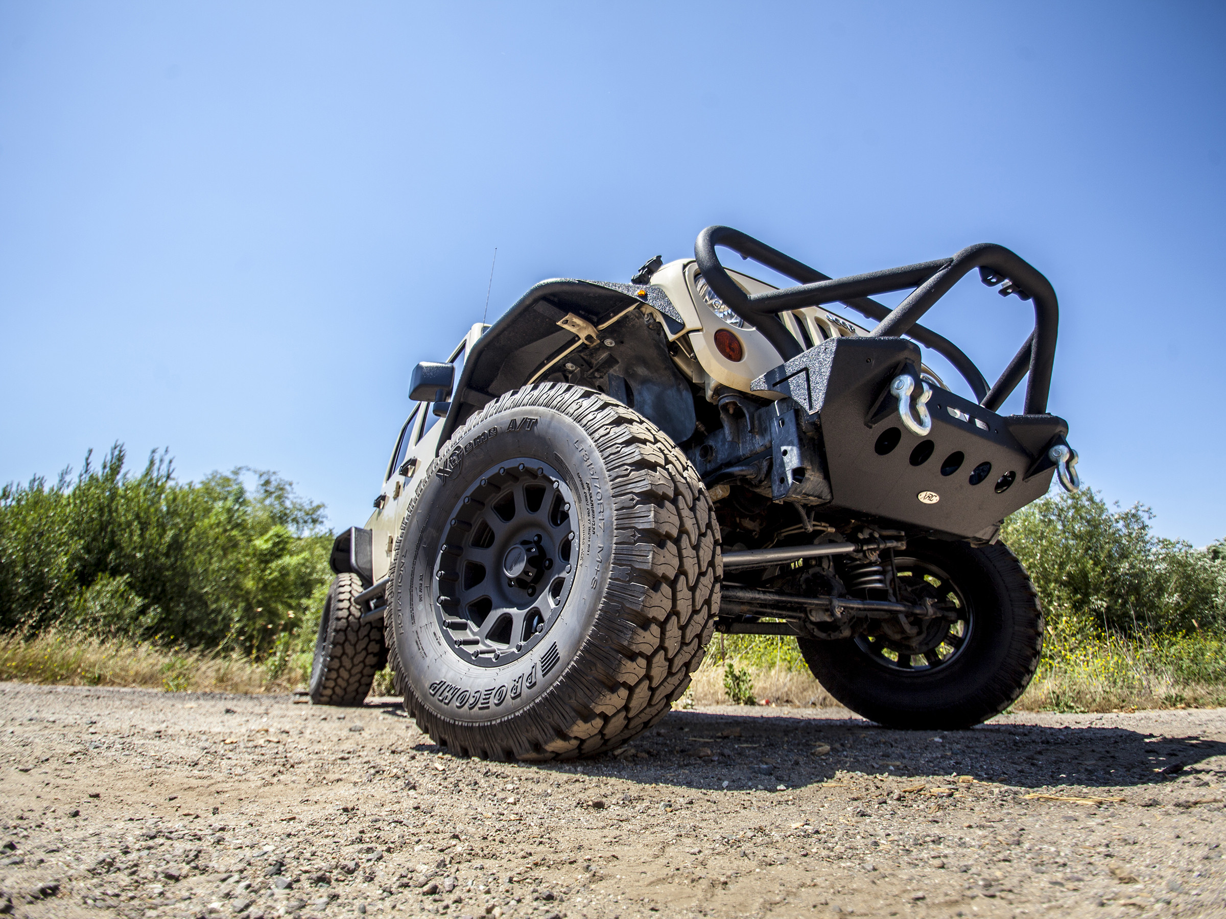 Jeep Wrangler off-road Wheels - Photo by Smittybilt