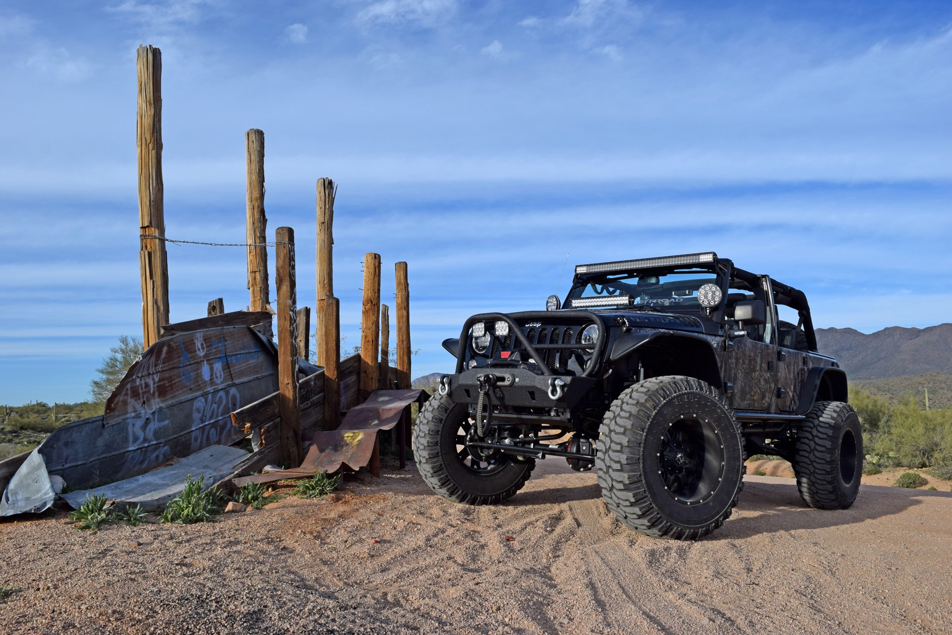 Jeep Wrangler JK With Off-road Mods - Photo by Brian Edstrom