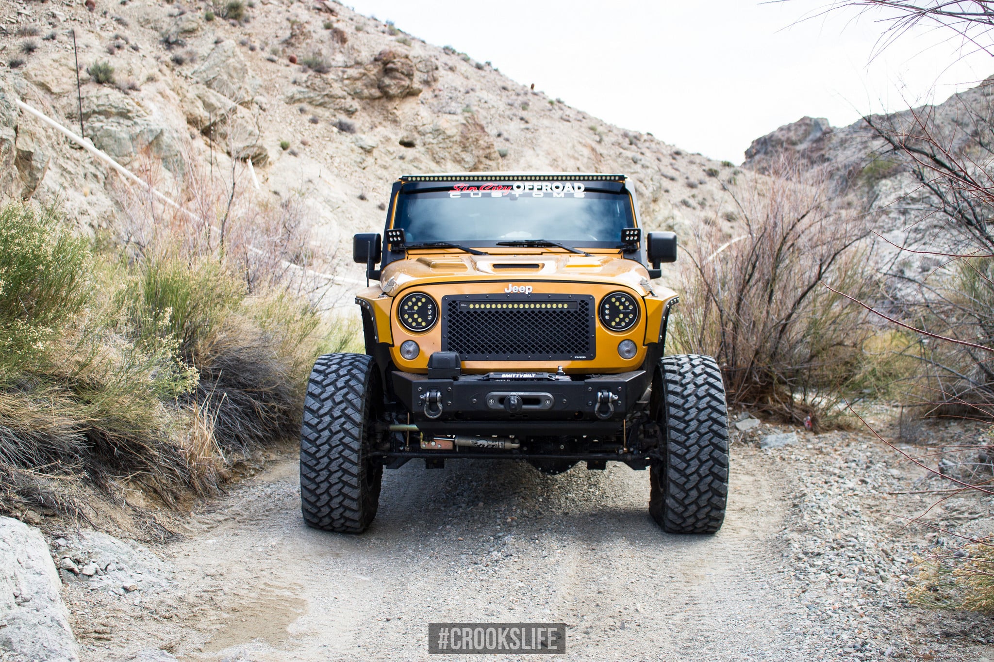 Jeep Wrangler with Smittybilt Winch - Photo by Jimmy Crook